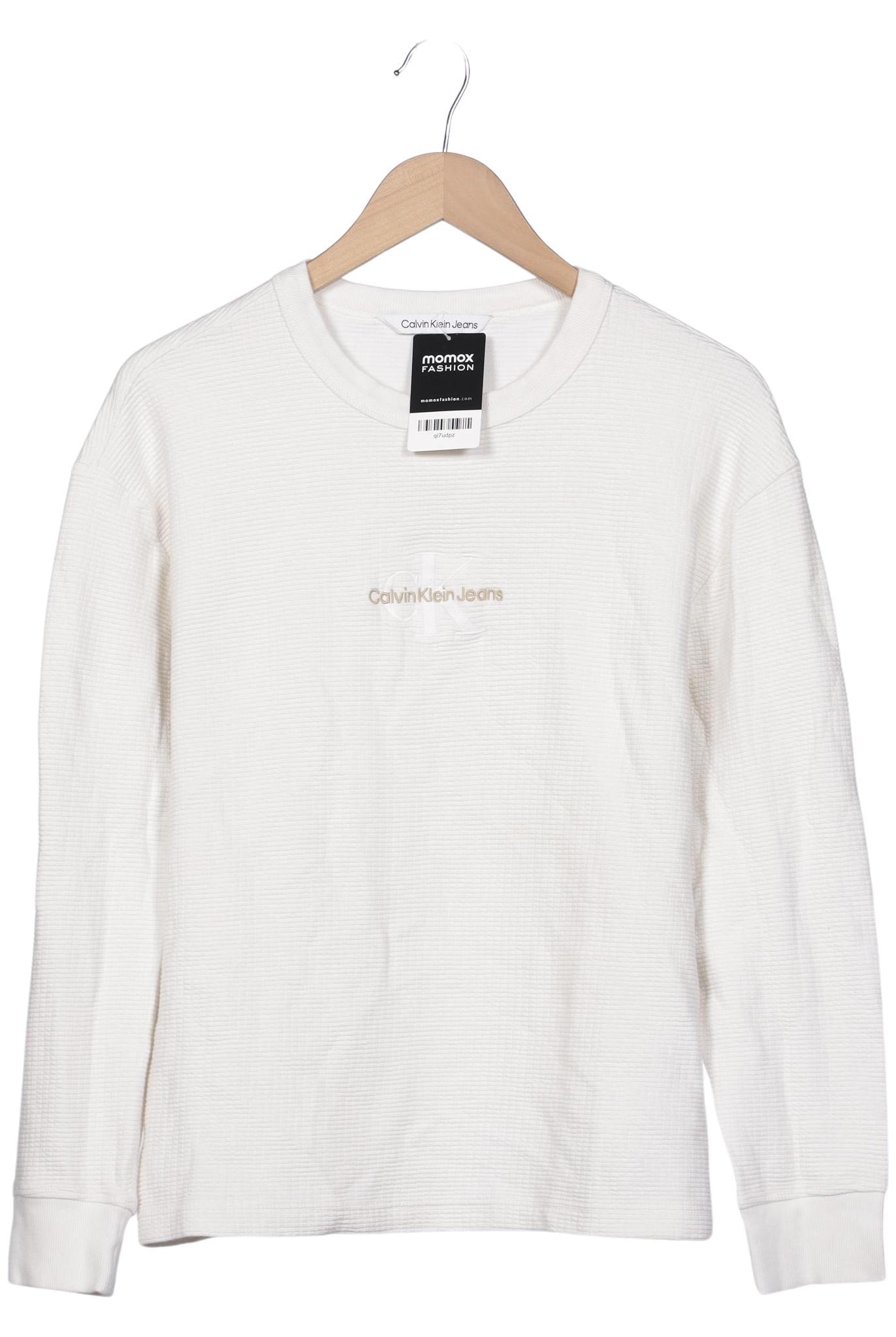 

Calvin Klein Jeans Herren Sweatshirt, cremeweiß, Gr. 48