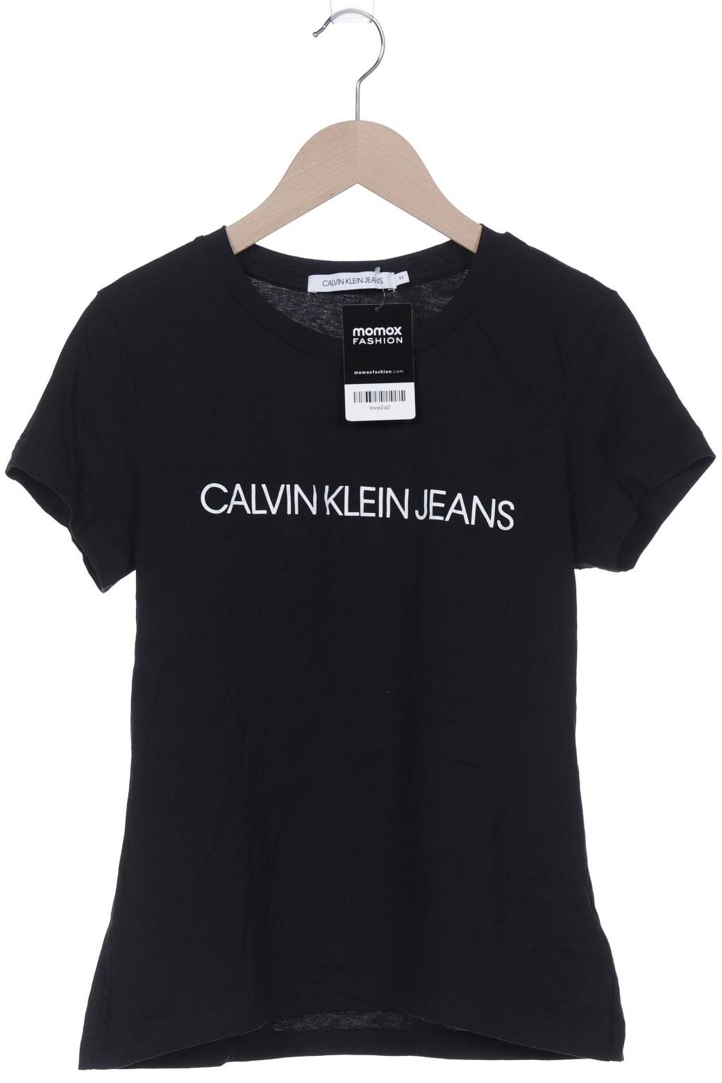 

Calvin Klein Jeans Damen T-Shirt, schwarz, Gr. 38