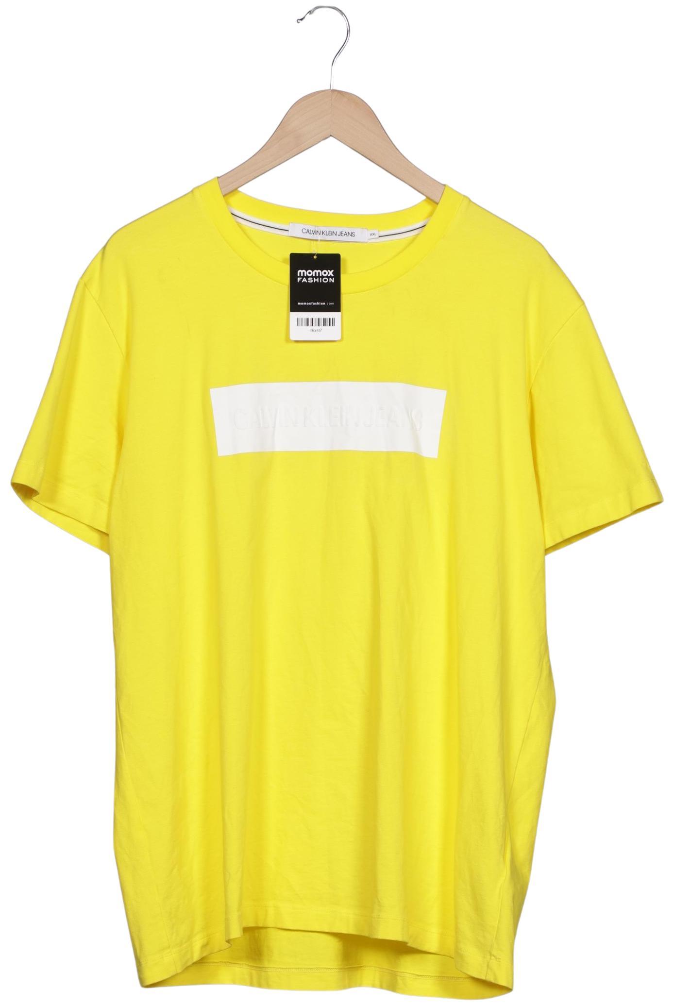

Calvin Klein Jeans Herren T-Shirt, gelb, Gr. 56