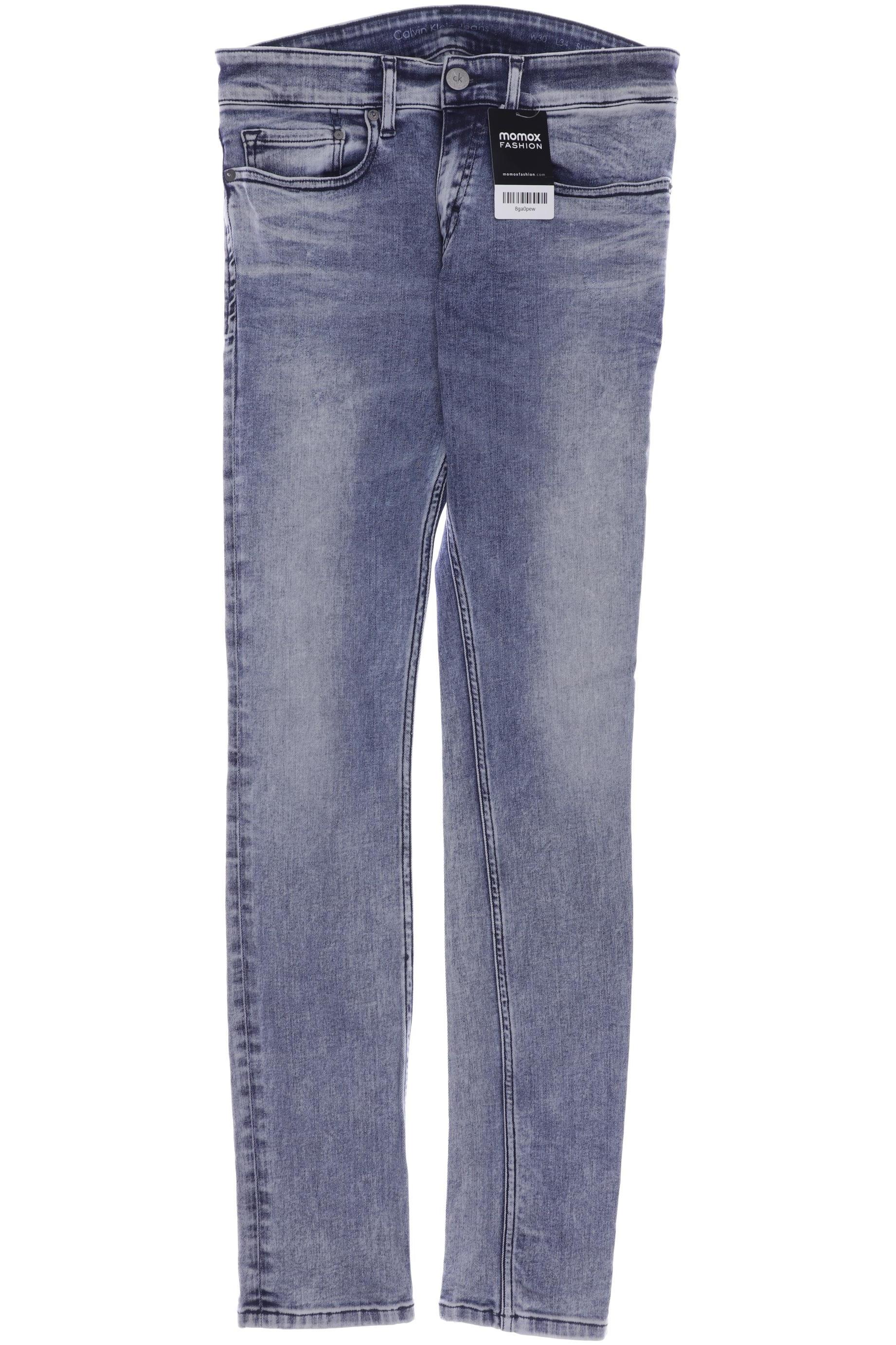 

Calvin Klein Jeans Damen Jeans, blau, Gr. 30