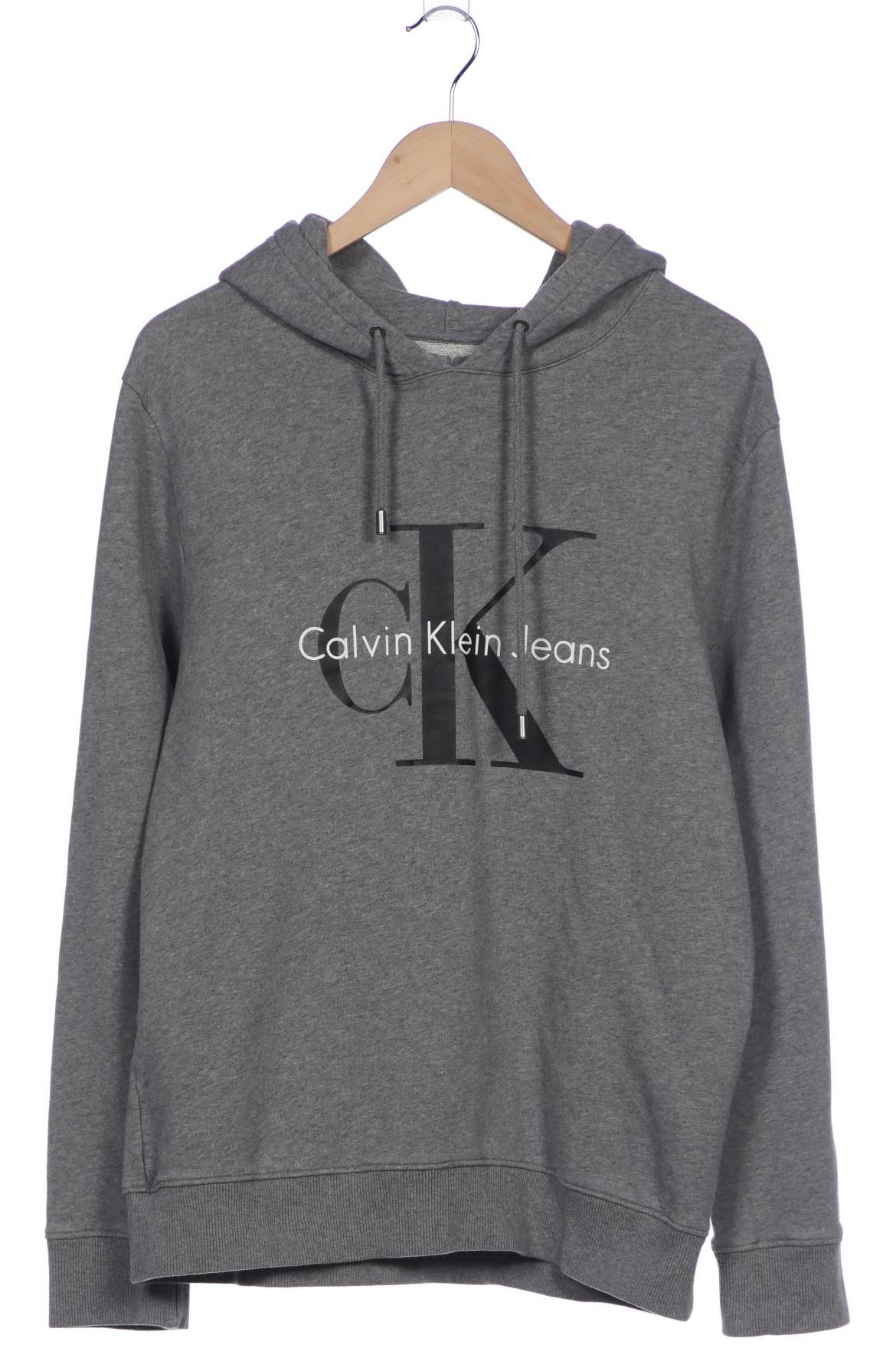 

Calvin Klein Jeans Herren Kapuzenpullover, grau, Gr. 54