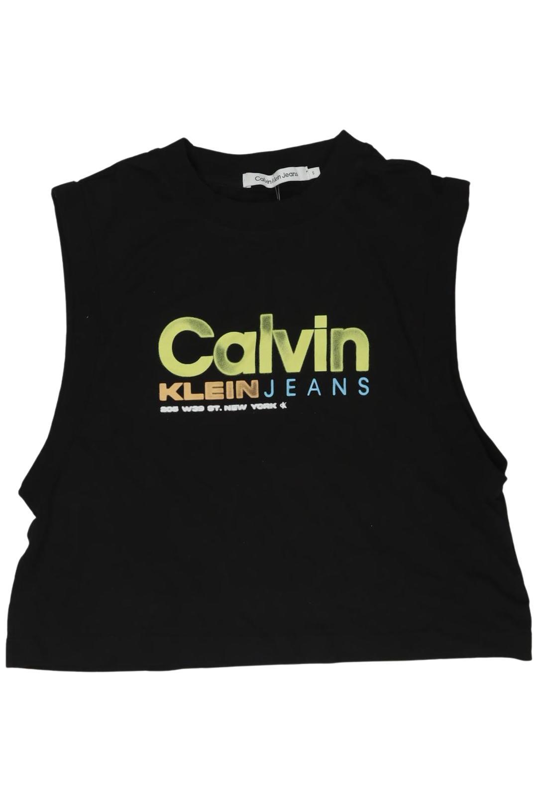 

Calvin Klein Jeans Damen Top, schwarz, Gr. 36