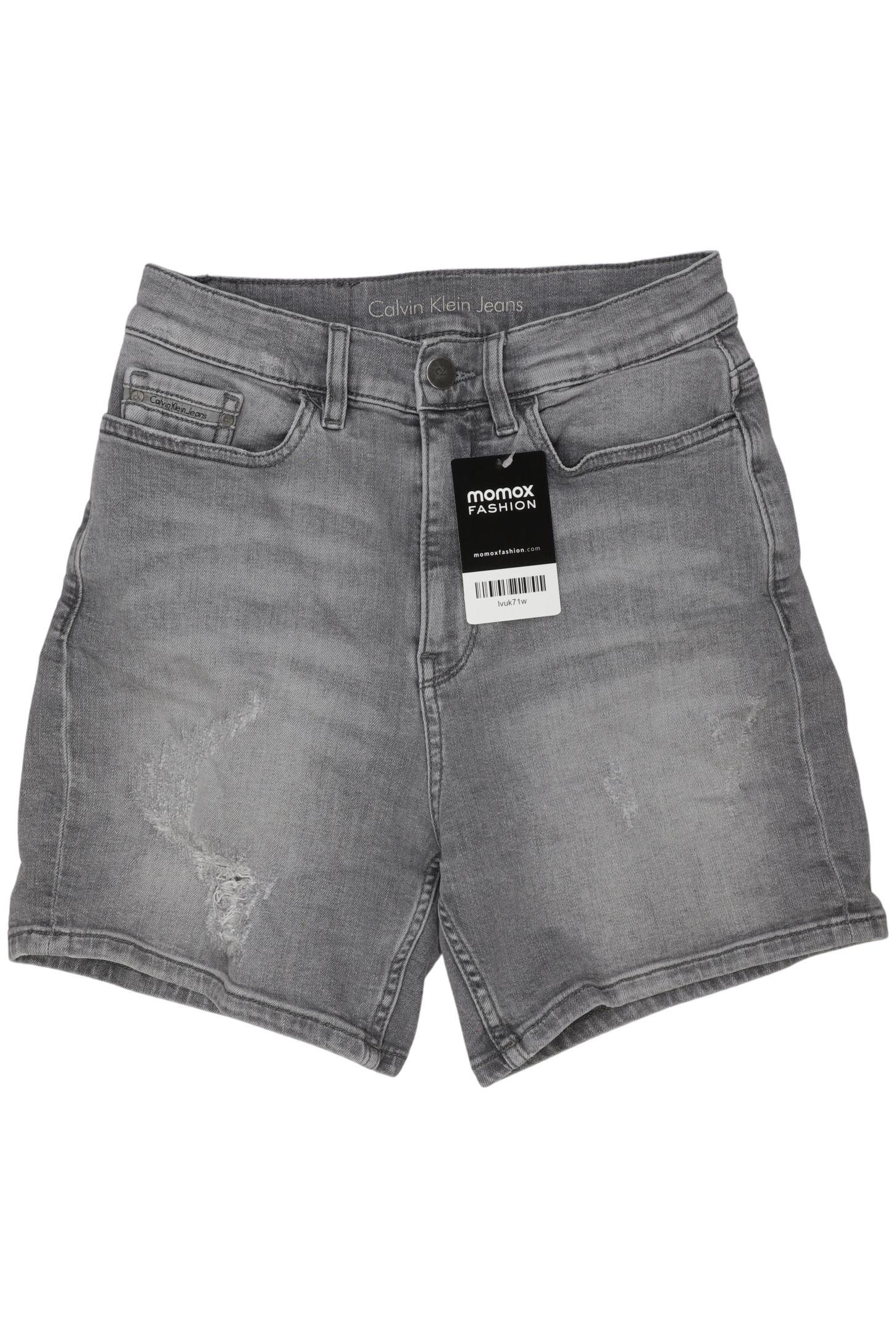 

Calvin Klein Jeans Damen Shorts, grau, Gr. 25