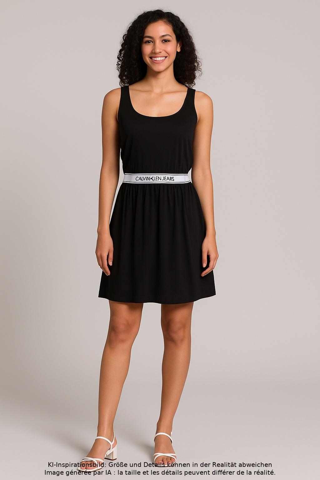 

Calvin Klein Jeans Damen Kleid, schwarz, Gr. 38
