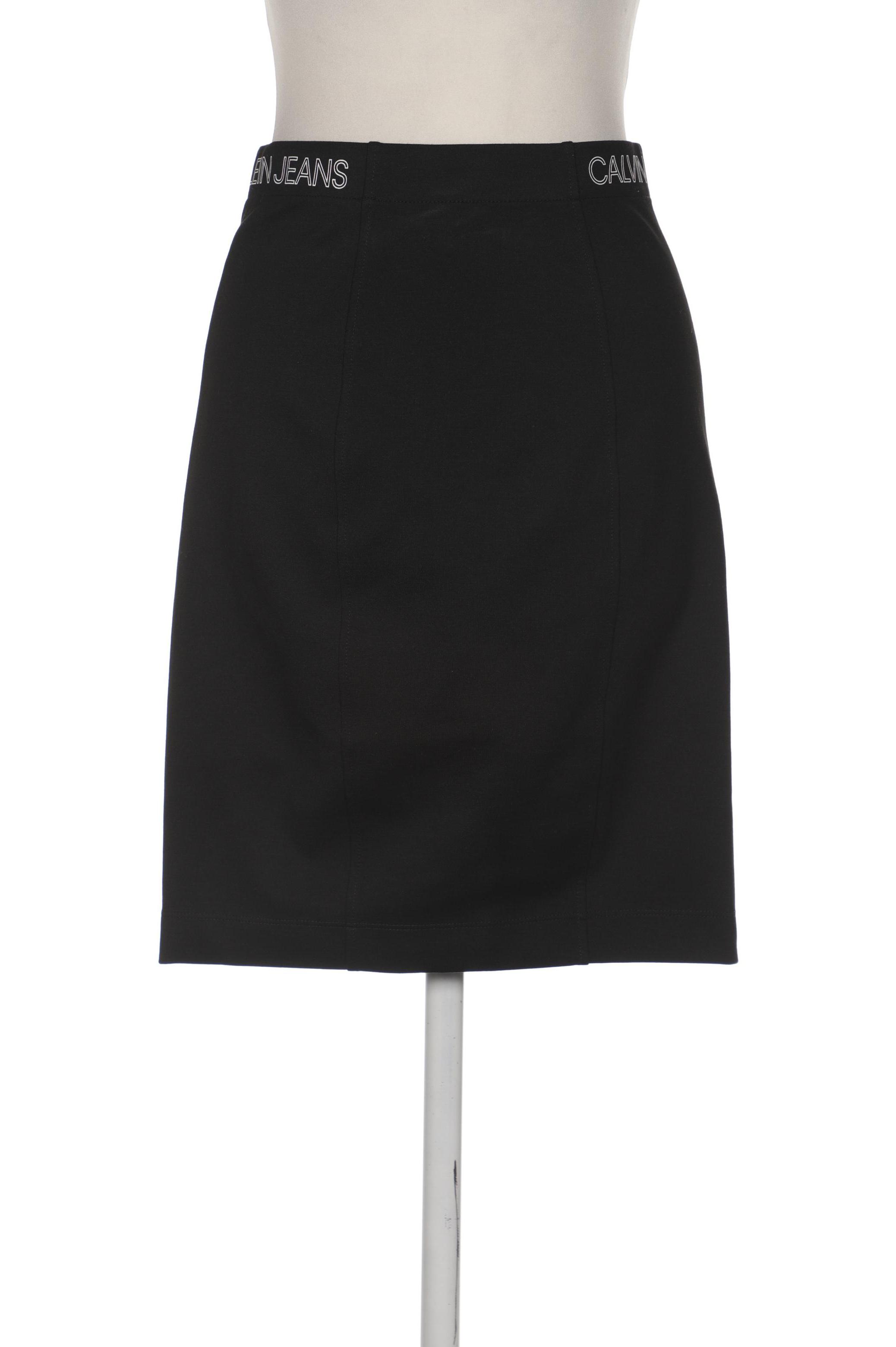 

Calvin Klein Jeans Damen Rock, schwarz