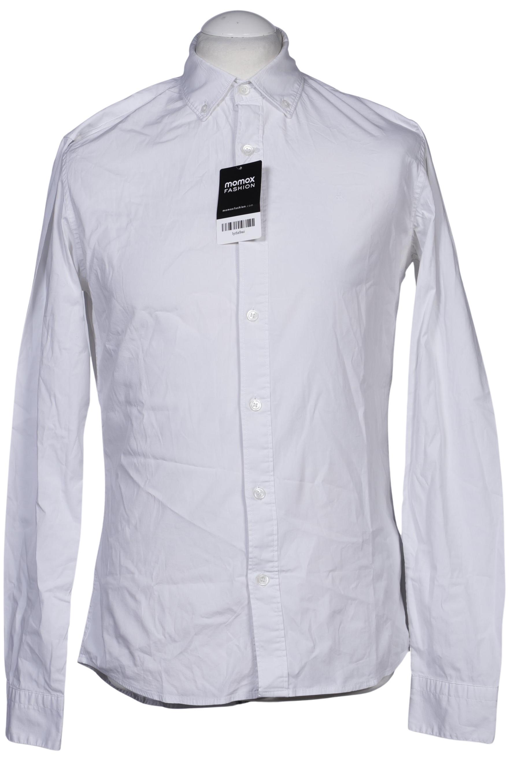 

Calvin Klein Jeans Herren Hemd, weiß, Gr. 48