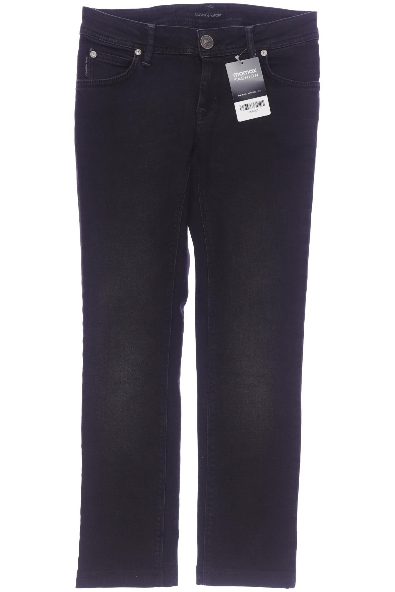

Calvin Klein Jeans Damen Jeans, schwarz, Gr. 24