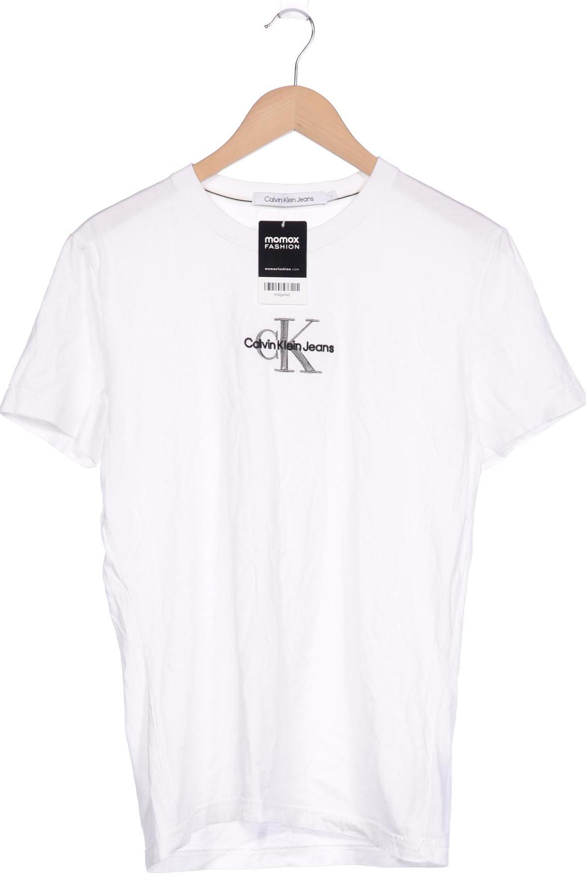 

Calvin Klein Jeans Herren T-Shirt, weiß