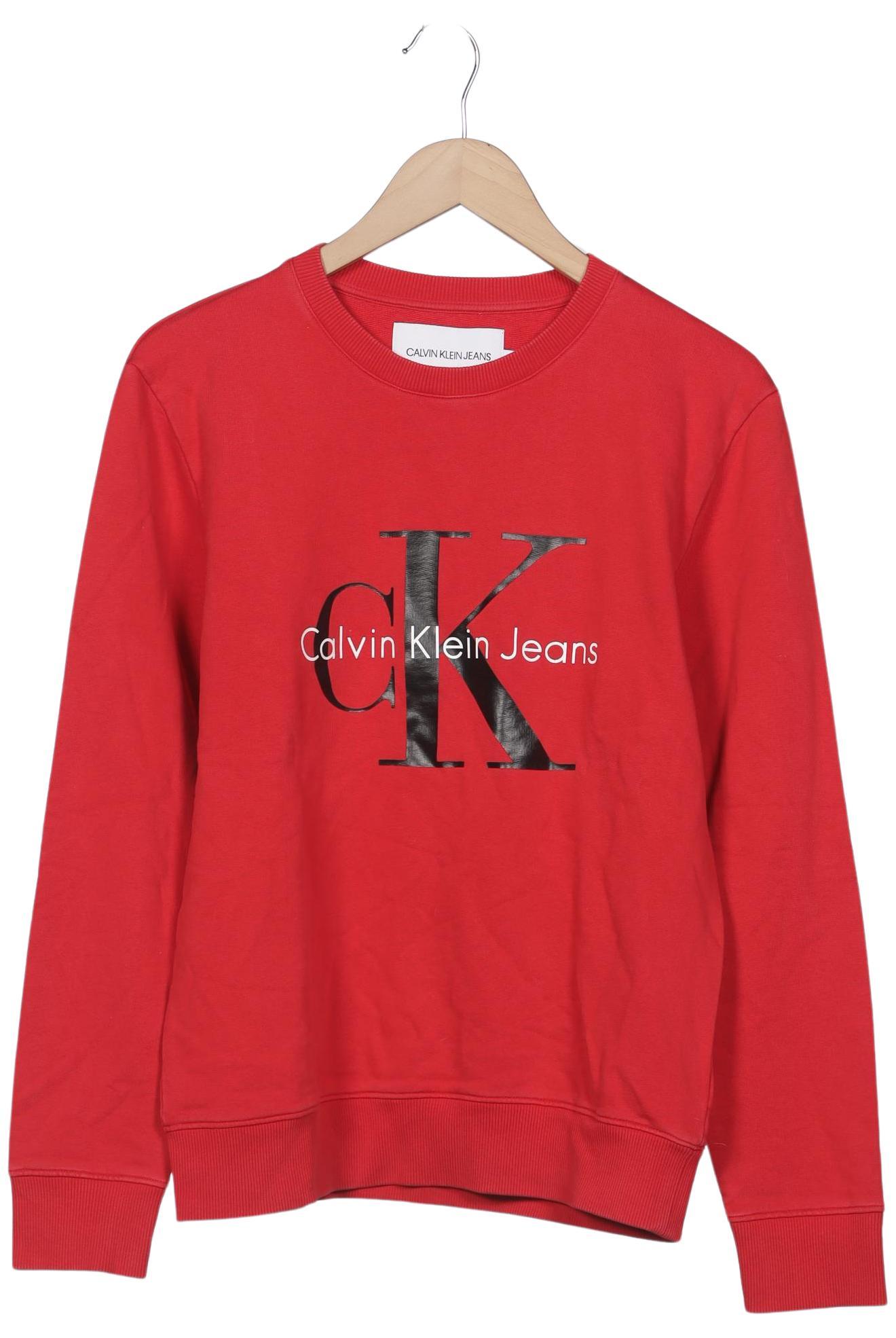 

Calvin Klein Jeans Herren Sweatshirt, rot, Gr. 48