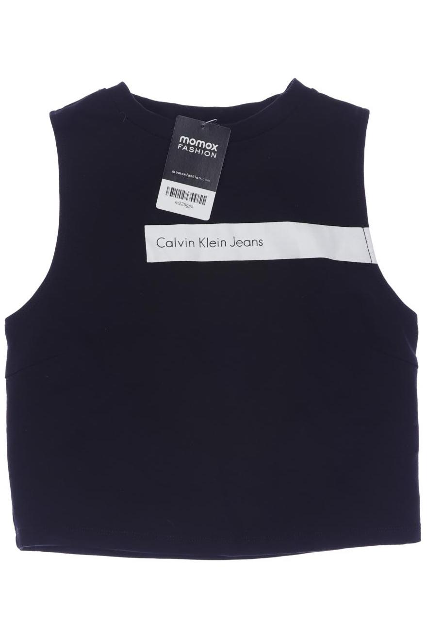

Calvin Klein Jeans Damen Top, schwarz, Gr. 38