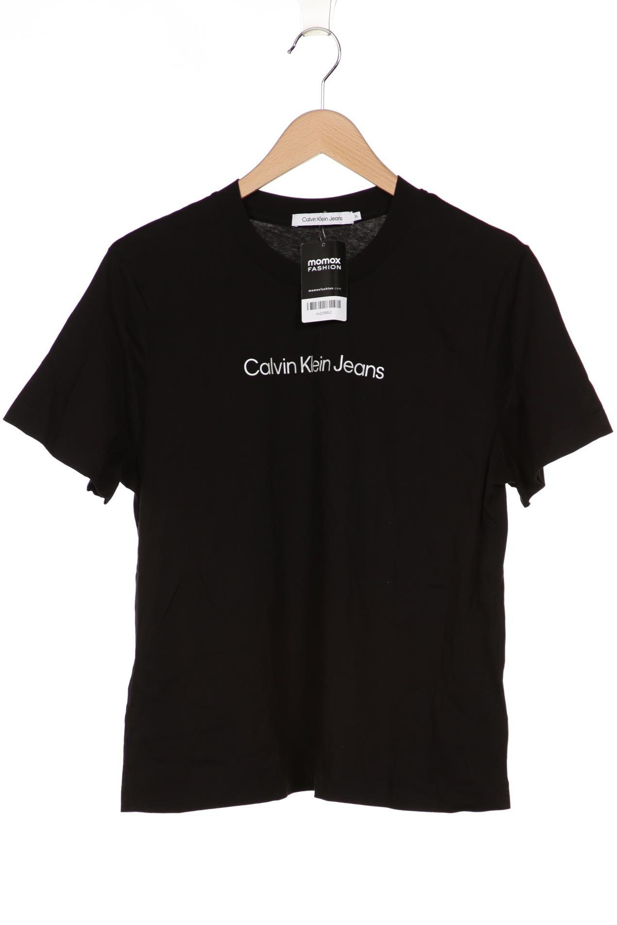 

Calvin Klein Jeans Damen T-Shirt, schwarz, Gr. 46