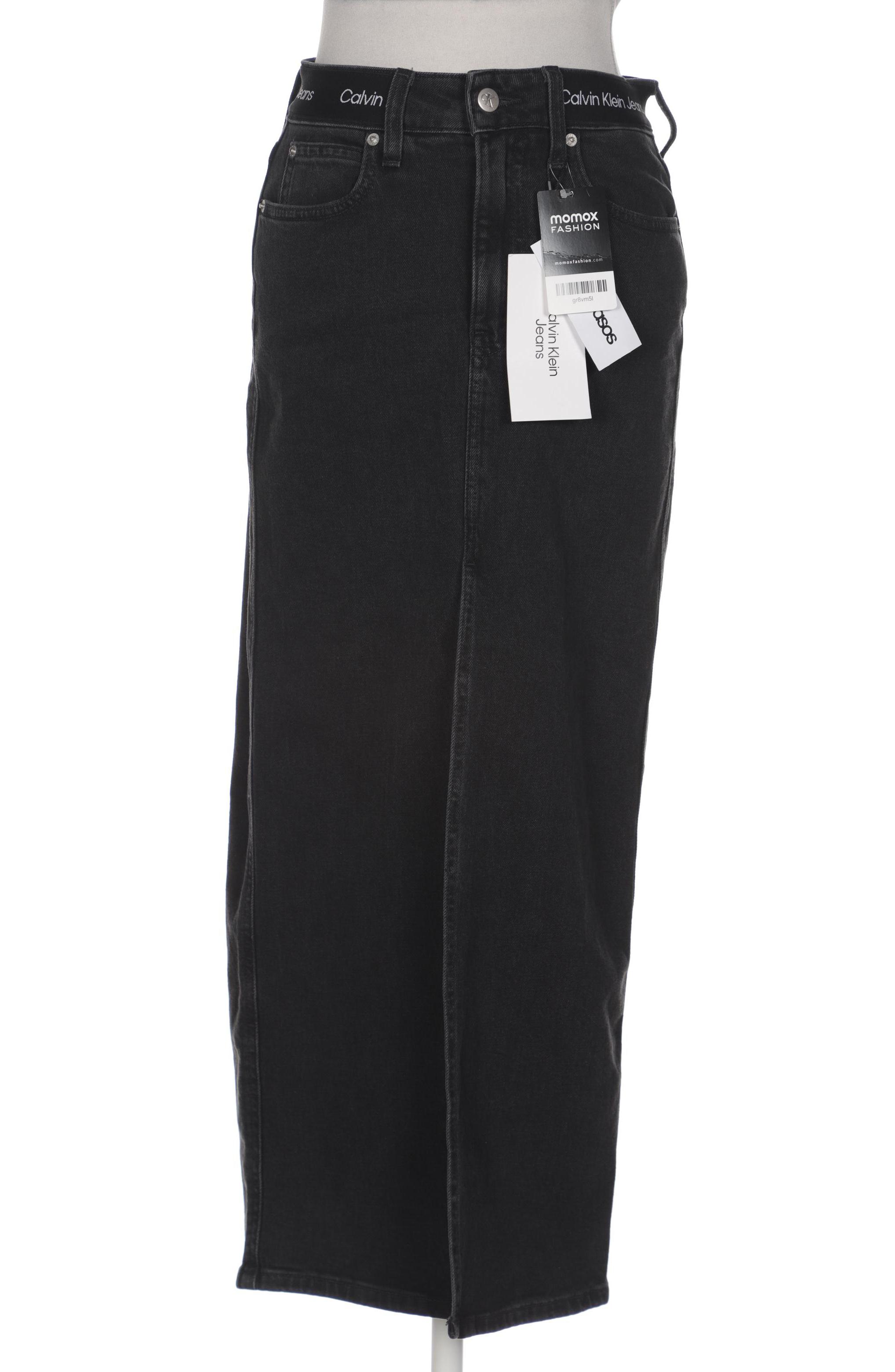 

Calvin Klein Jeans Damen Rock, schwarz, Gr. 24
