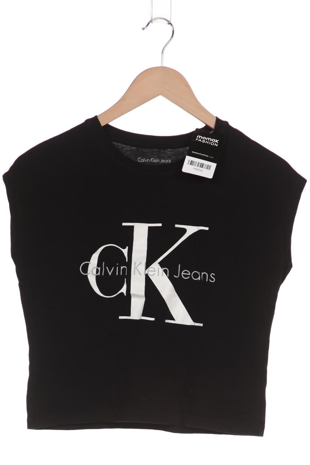 

Calvin Klein Jeans Damen T-Shirt, schwarz