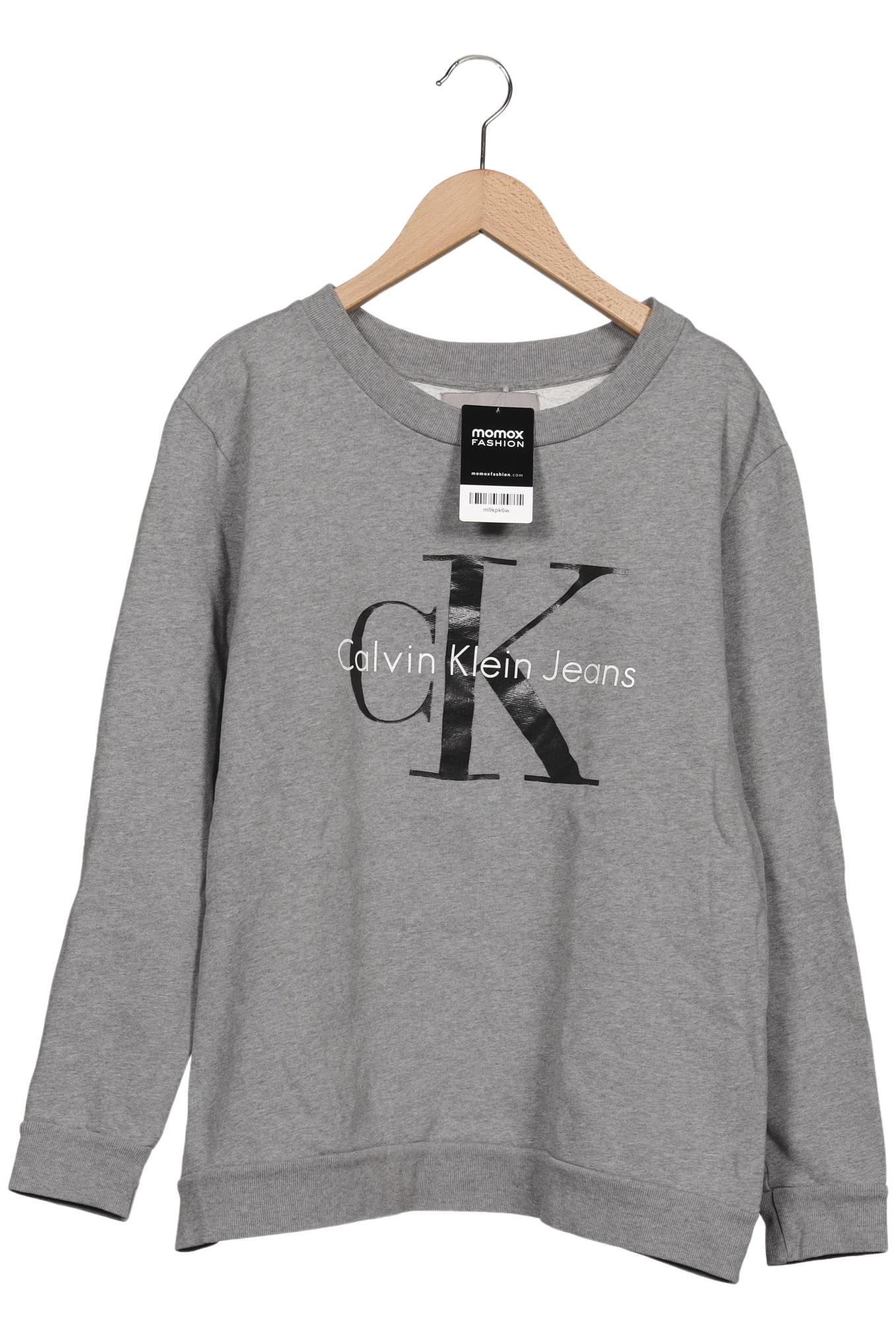 

Calvin Klein Jeans Damen Sweatshirt, grau, Gr. 36