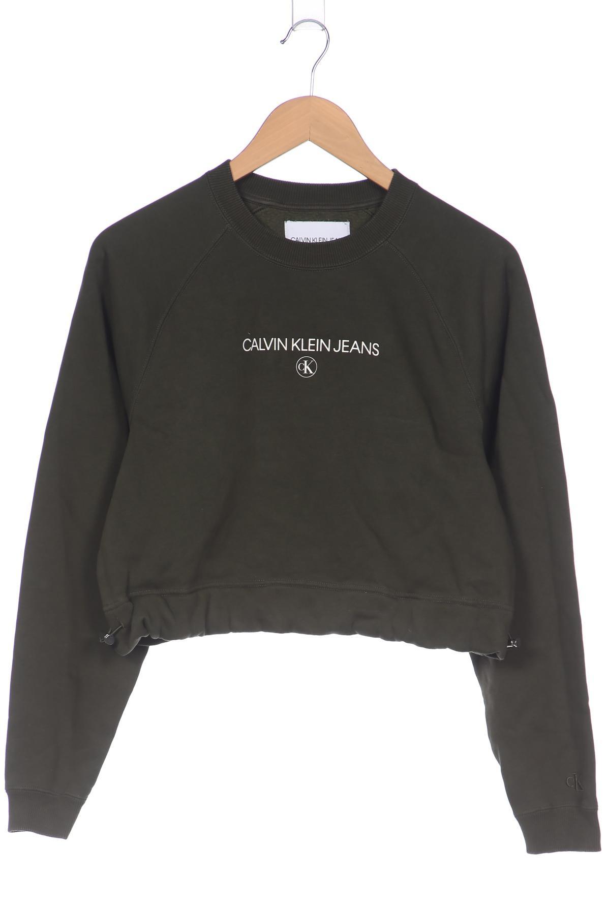 

Calvin Klein Jeans Damen Sweatshirt, grün, Gr. 36