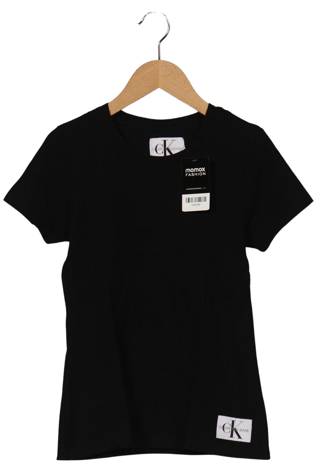 

Calvin Klein Jeans Damen T-Shirt, schwarz, Gr. 34