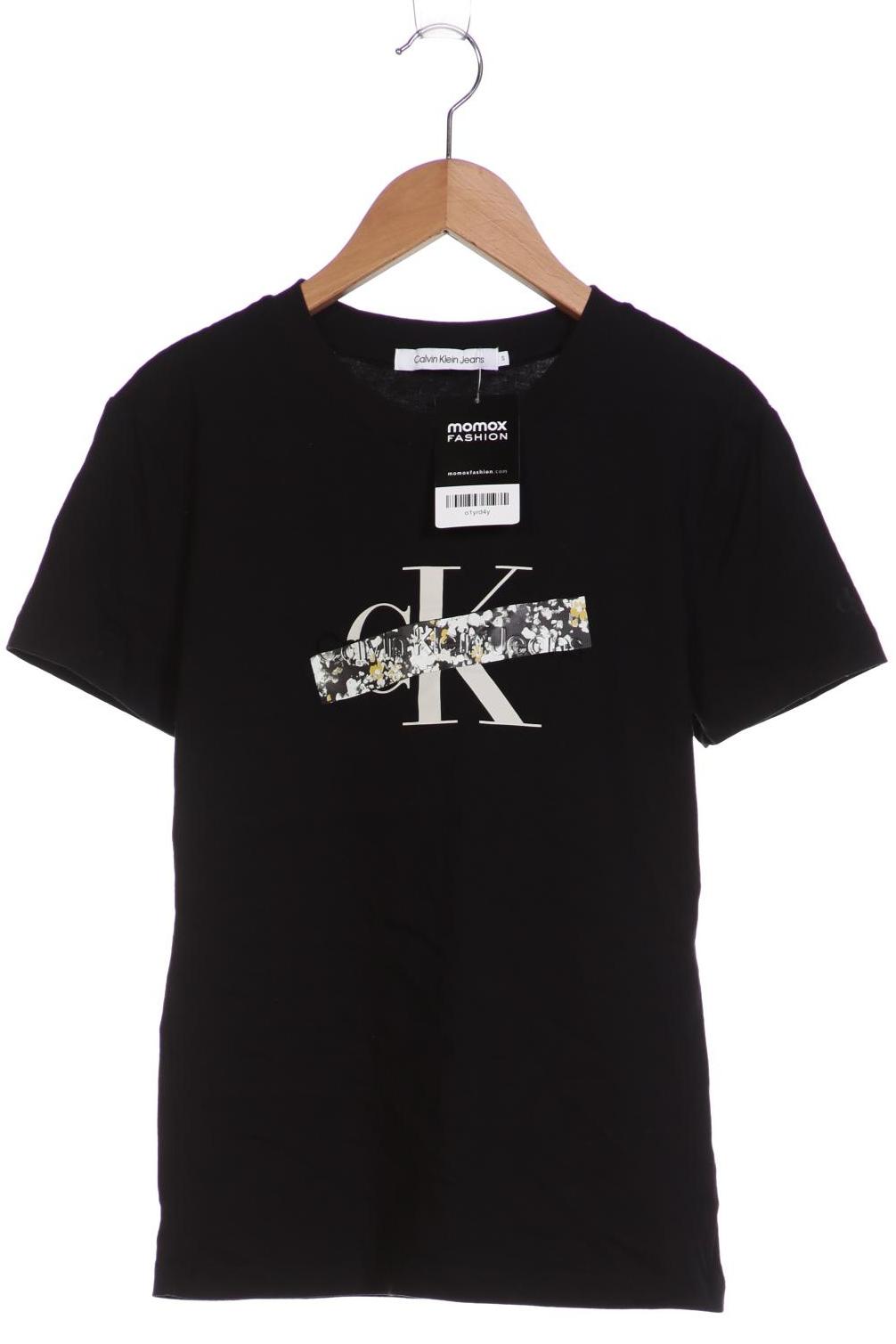 

Calvin Klein Jeans Damen T-Shirt, schwarz, Gr. 36