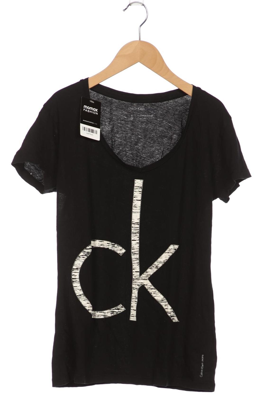 

Calvin Klein Jeans Damen T-Shirt, schwarz, Gr. 42