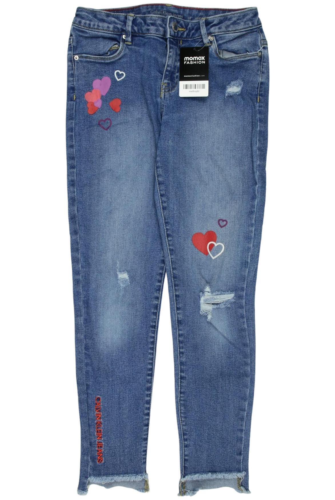 

Calvin Klein Jeans Damen Jeans, blau, Gr. 152