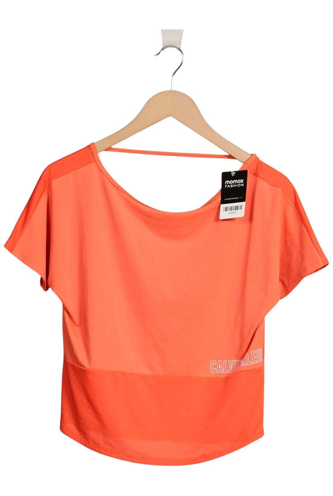 

Calvin Klein Jeans Damen T-Shirt, orange, Gr. 34