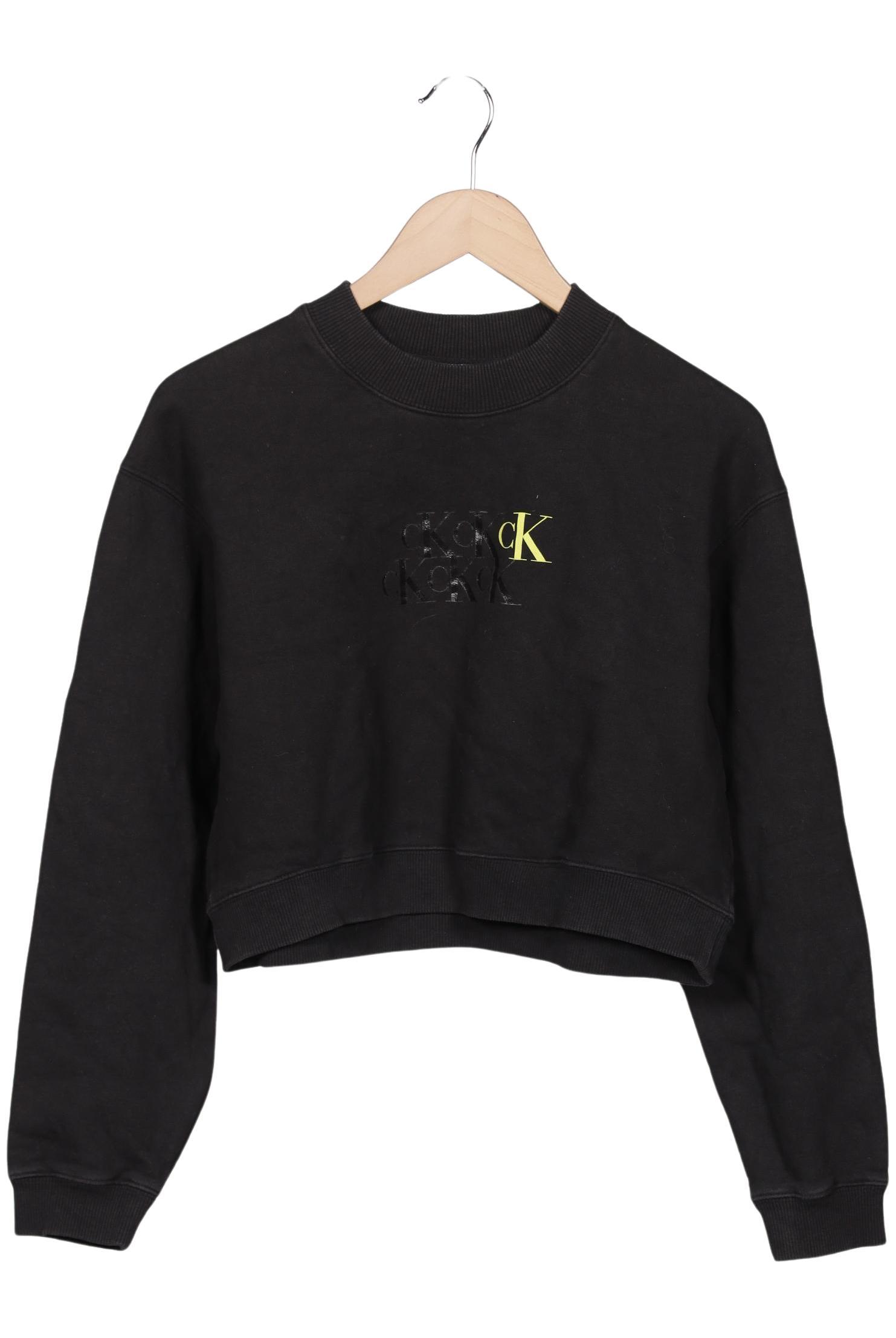 

Calvin Klein Jeans Damen Sweatshirt, schwarz, Gr. 38