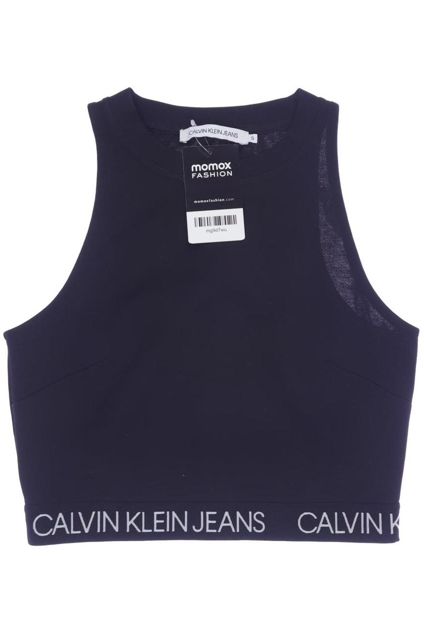 

Calvin Klein Jeans Damen Top, schwarz, Gr. 36