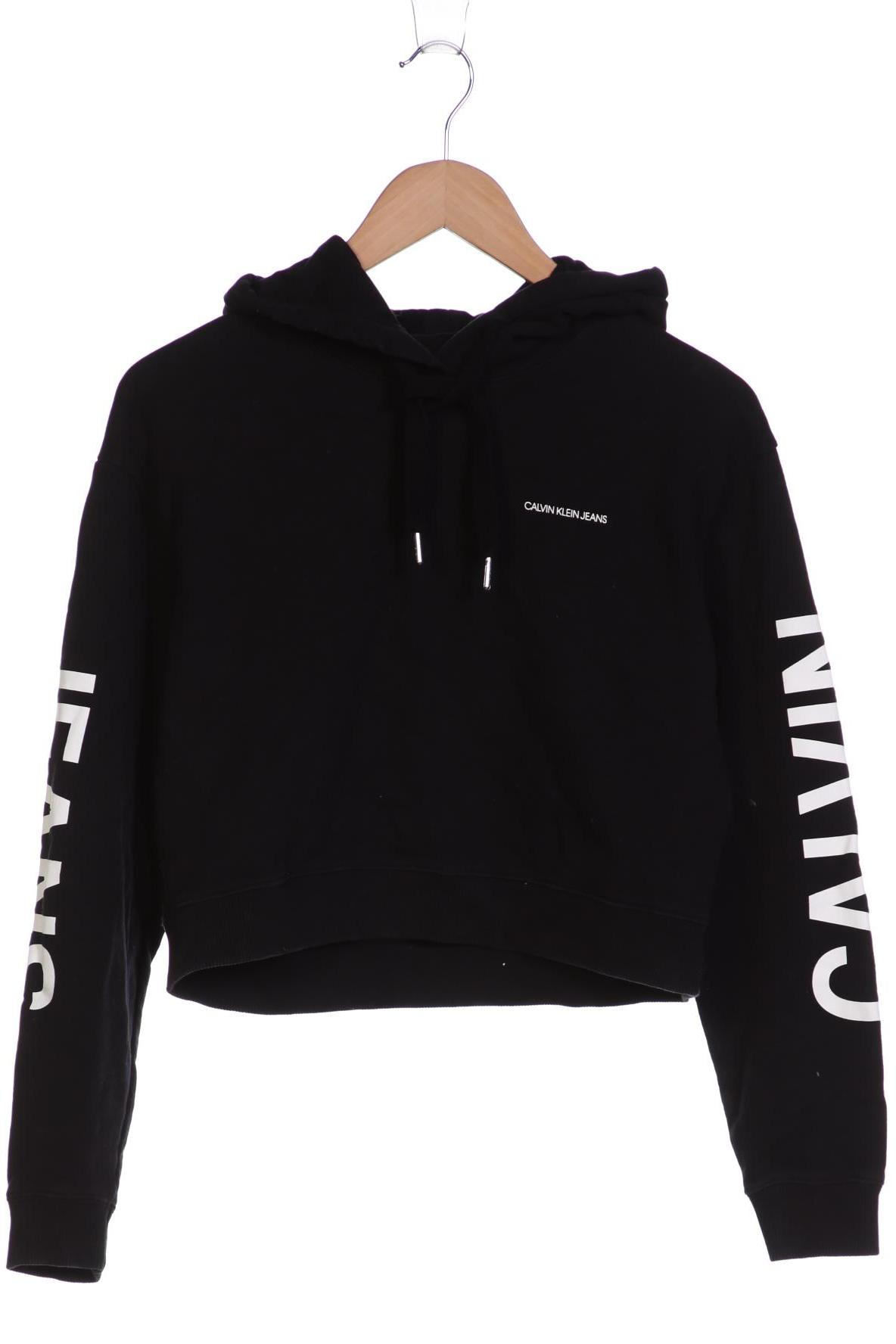 

Calvin Klein Jeans Damen Kapuzenpullover, schwarz