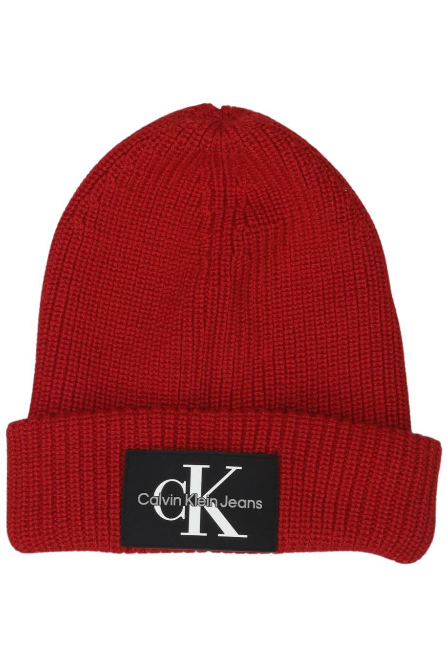 

Calvin Klein Jeans Damen Hut/Mütze, rot, Gr. uni