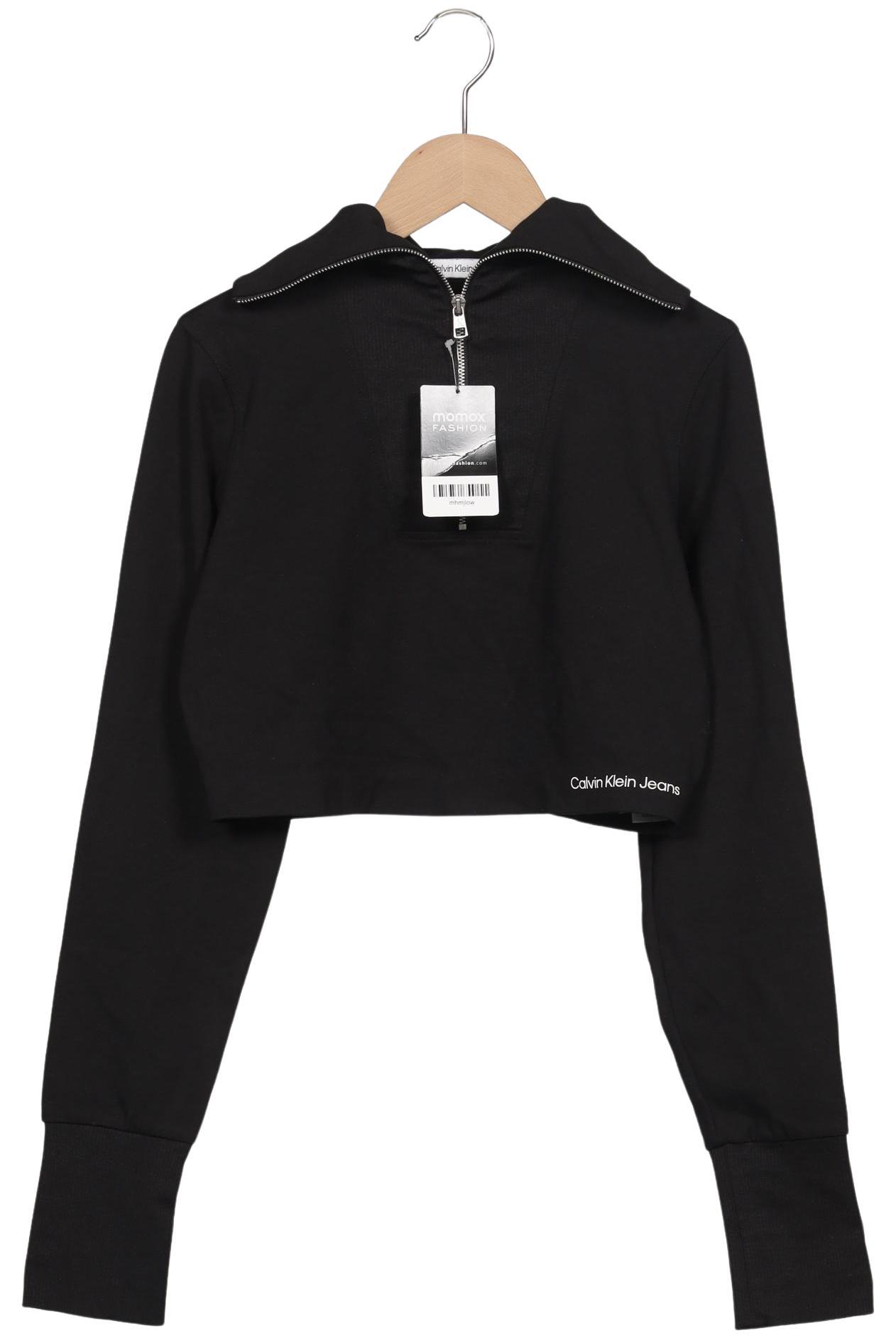 

Calvin Klein Jeans Damen Sweatshirt, schwarz, Gr. 38