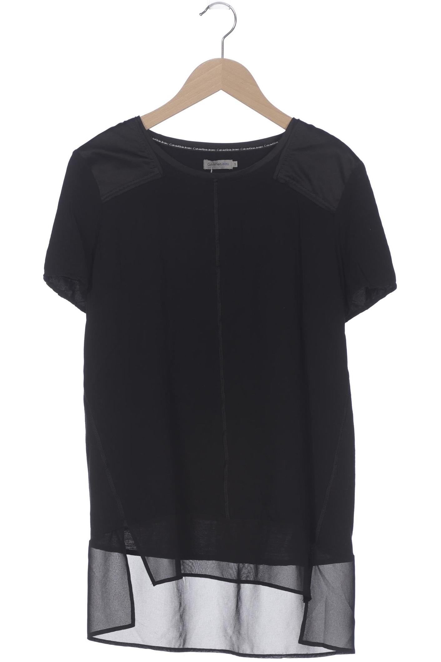 

Calvin Klein Jeans Damen T-Shirt, schwarz, Gr. 36
