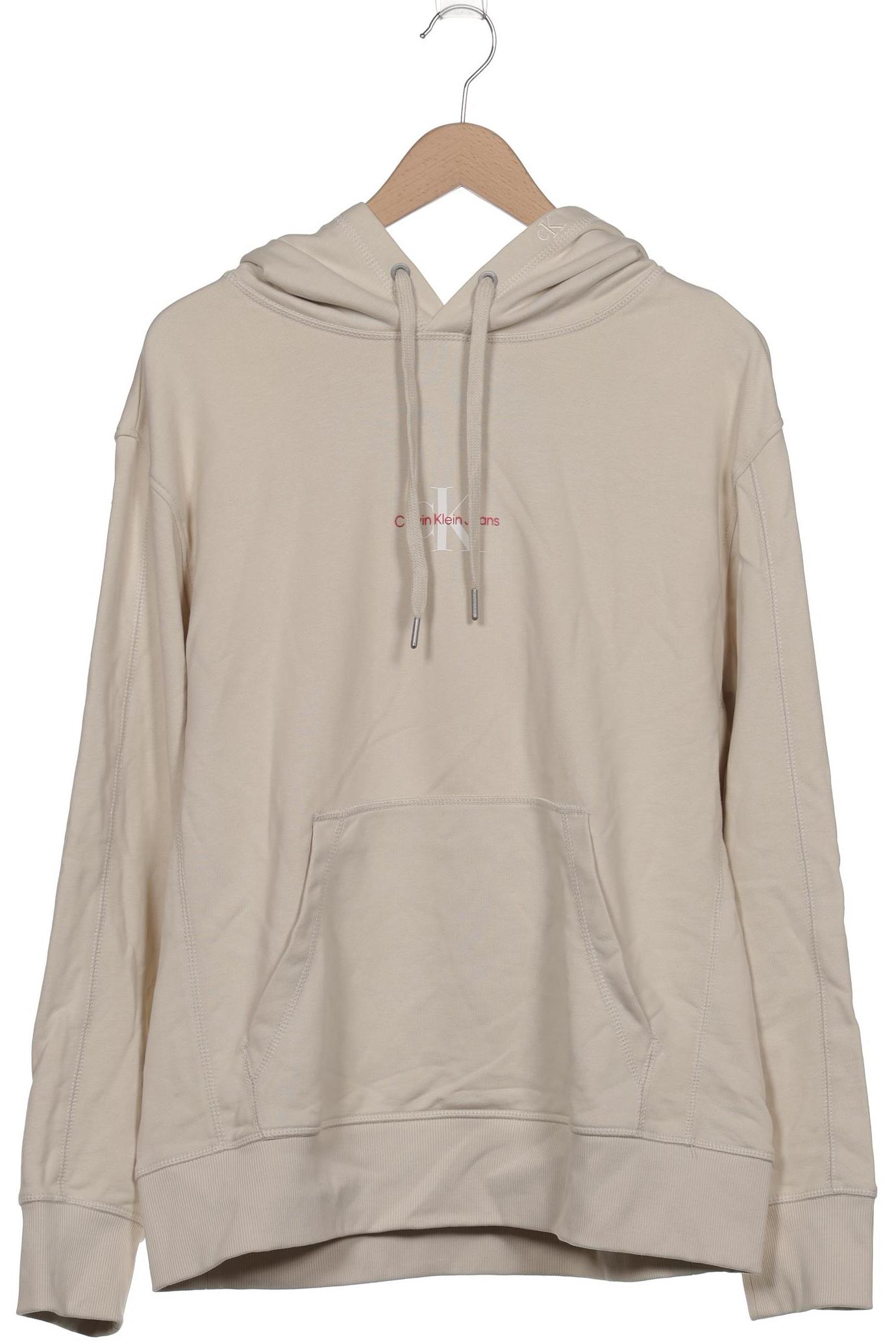 

Calvin Klein Jeans Herren Kapuzenpullover, beige, Gr. 56