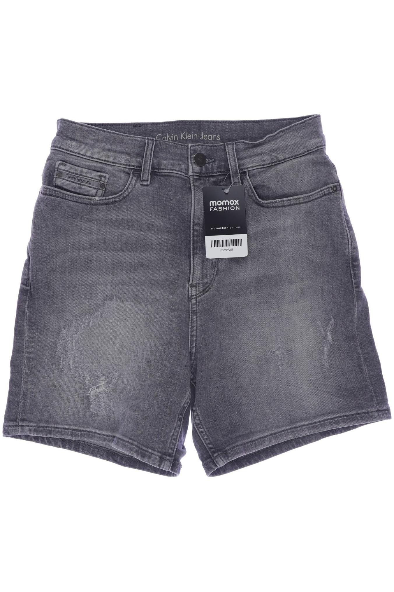 

Calvin Klein Jeans Damen Shorts, grau, Gr. 26
