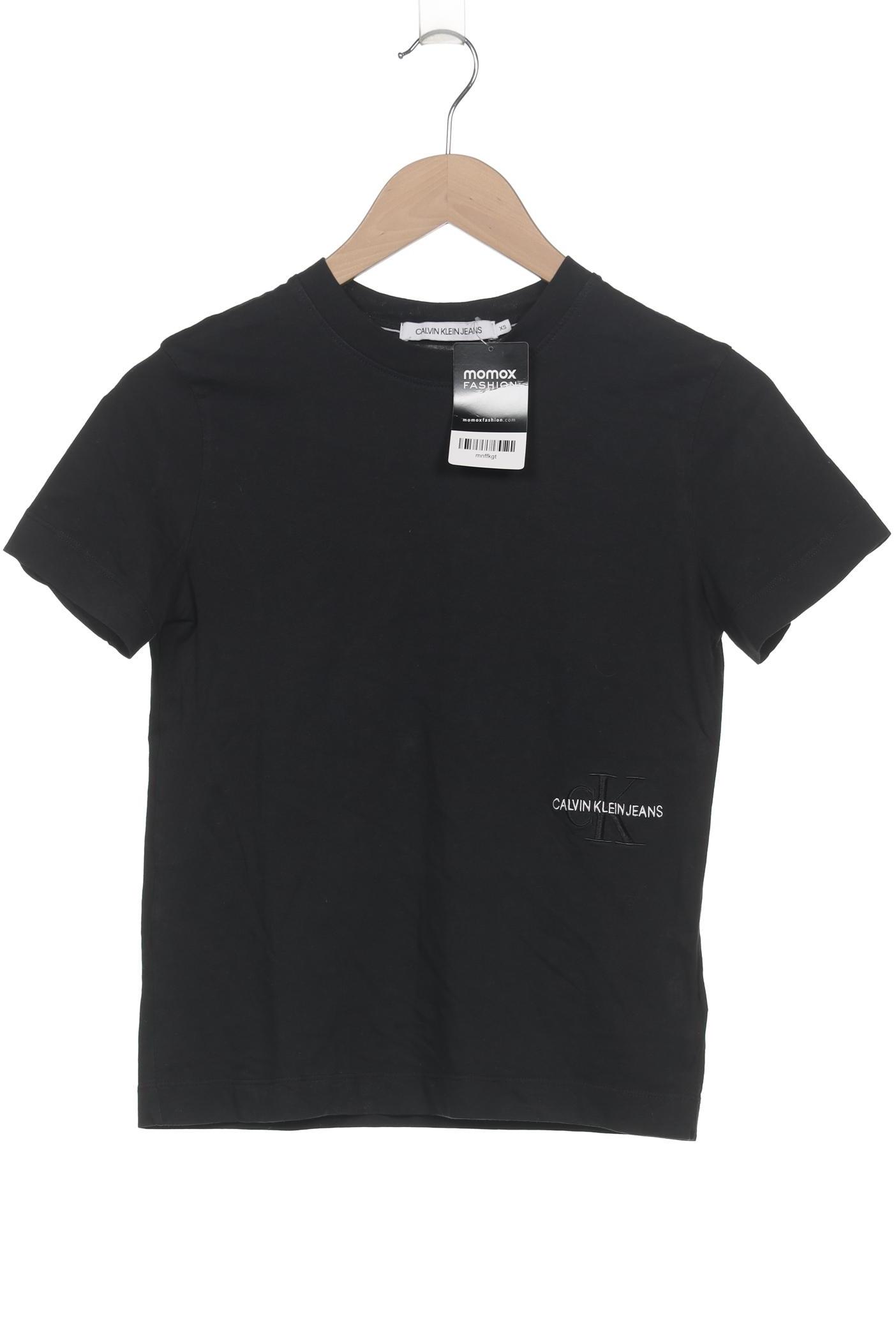 

Calvin Klein Jeans Damen T-Shirt, schwarz, Gr. 34