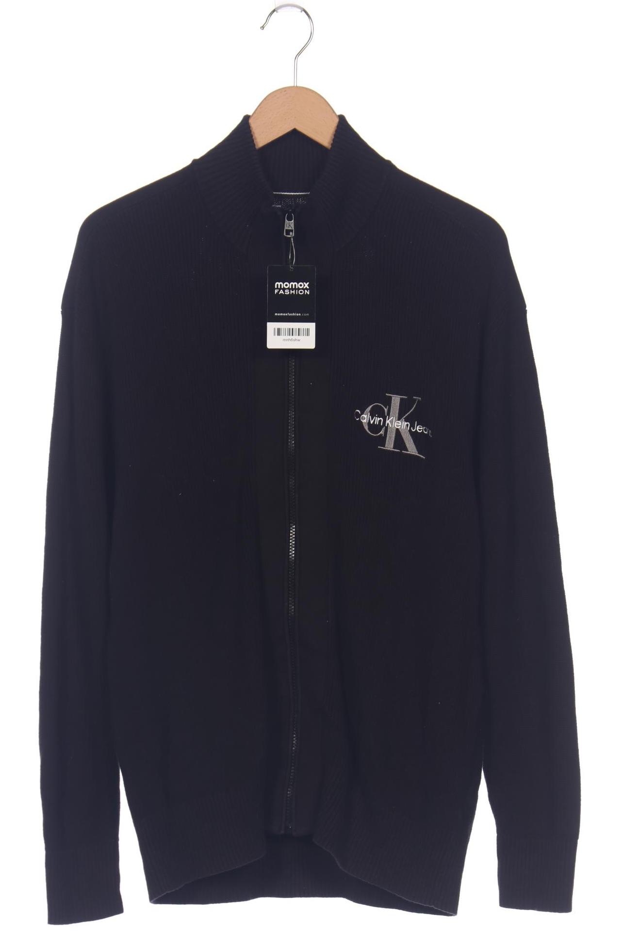 

Calvin Klein Jeans Herren Strickjacke, schwarz, Gr. 52