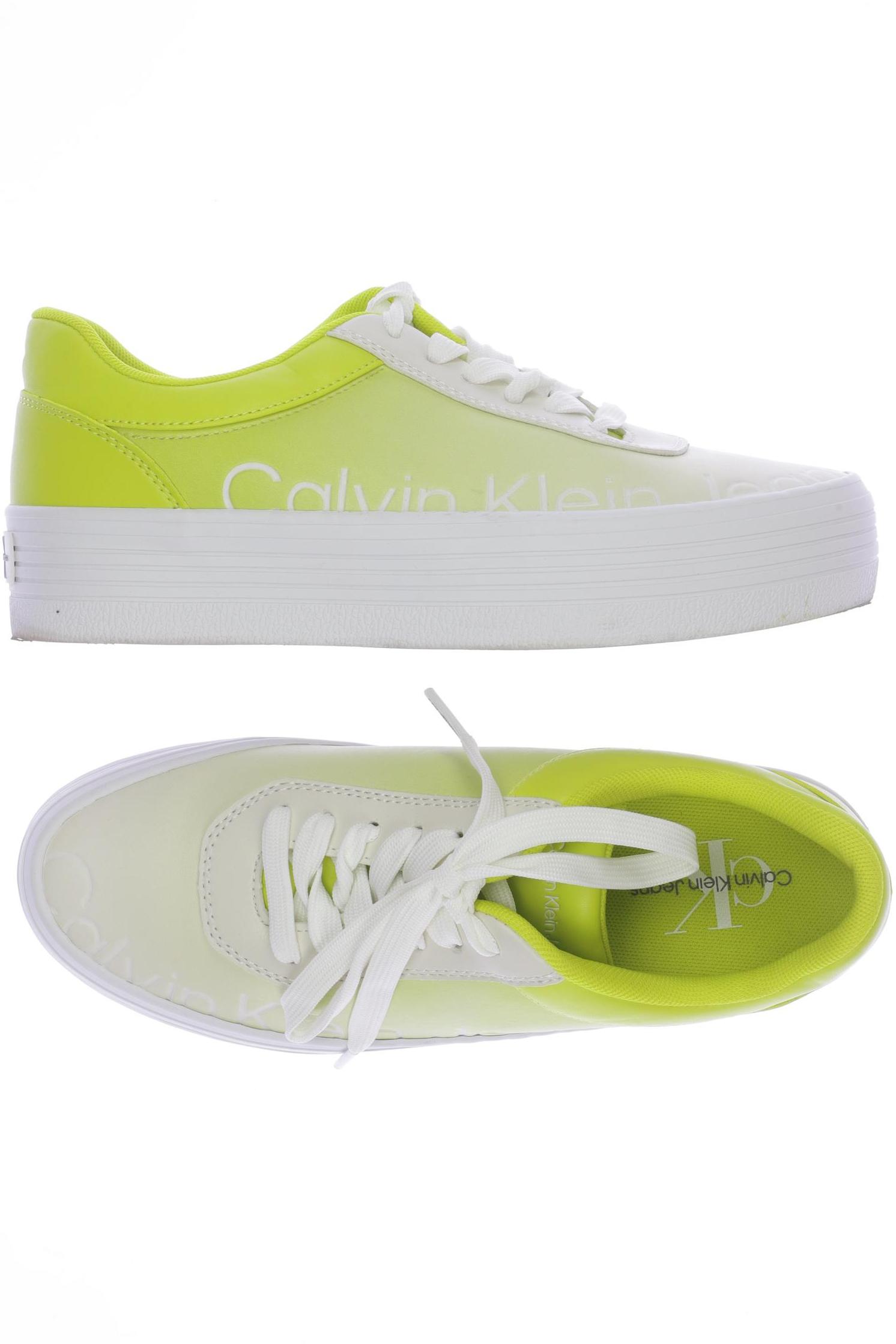 

Calvin Klein Jeans Damen Sneakers, hellgrün, Gr. 36
