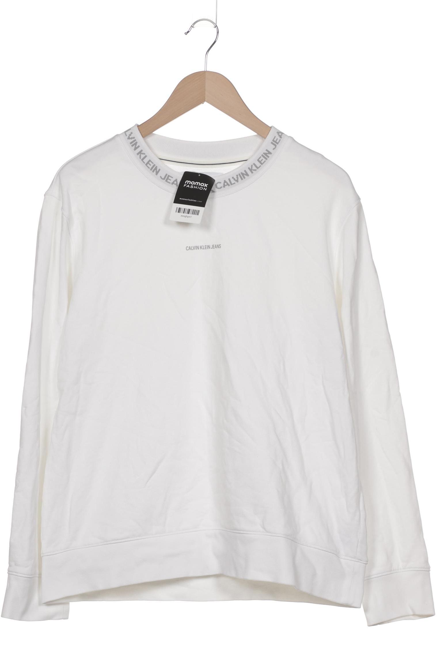 

Calvin Klein Jeans Herren Sweatshirt, weiß, Gr. 54