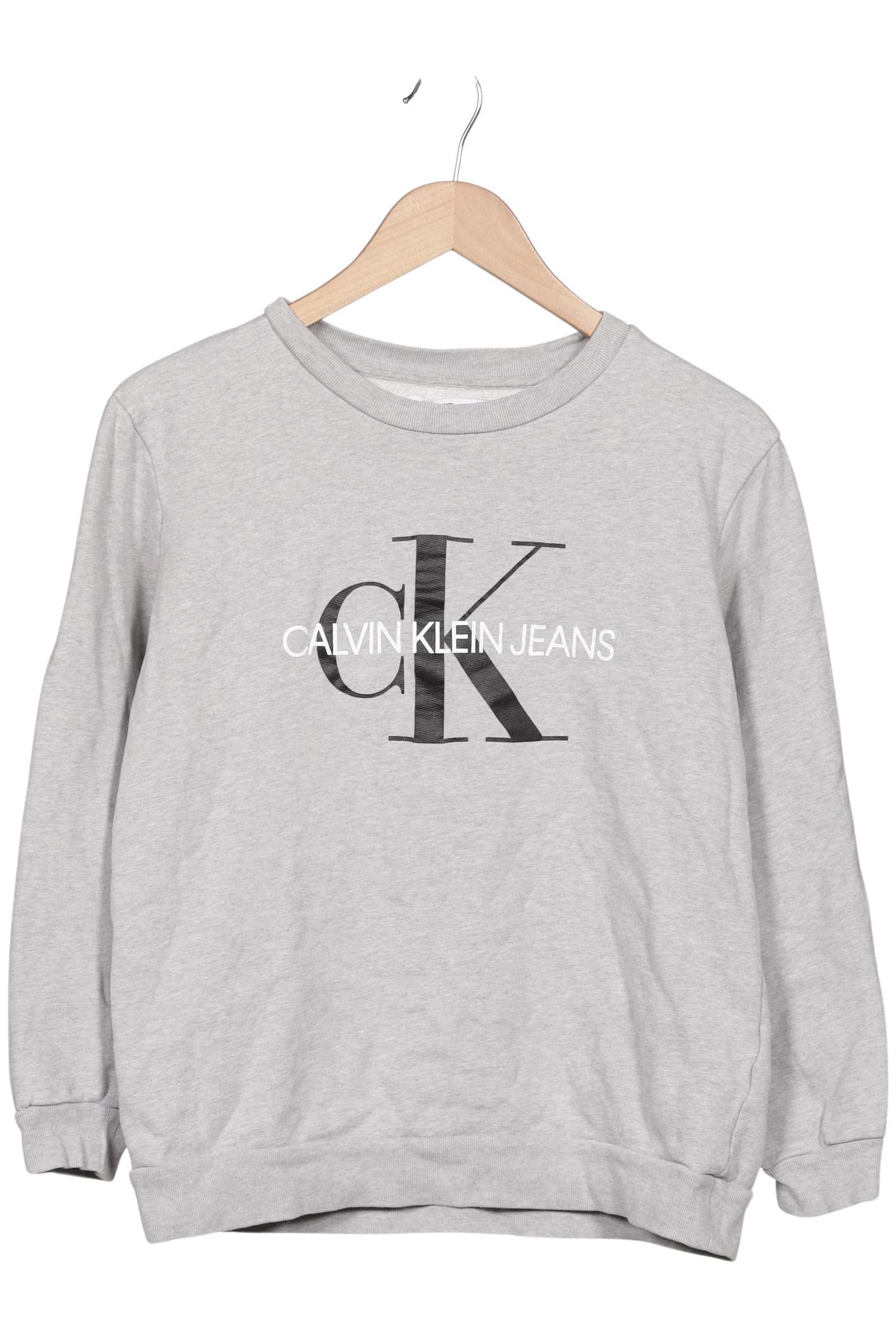 

Calvin Klein Jeans Damen Sweatshirt, grau, Gr. 36