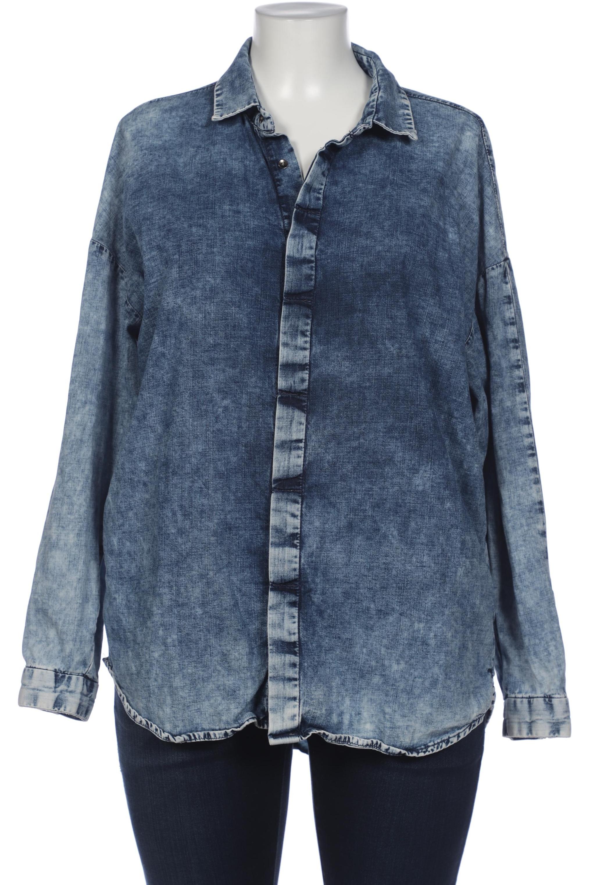 

Calvin Klein Jeans Damen Bluse, blau, Gr. 42