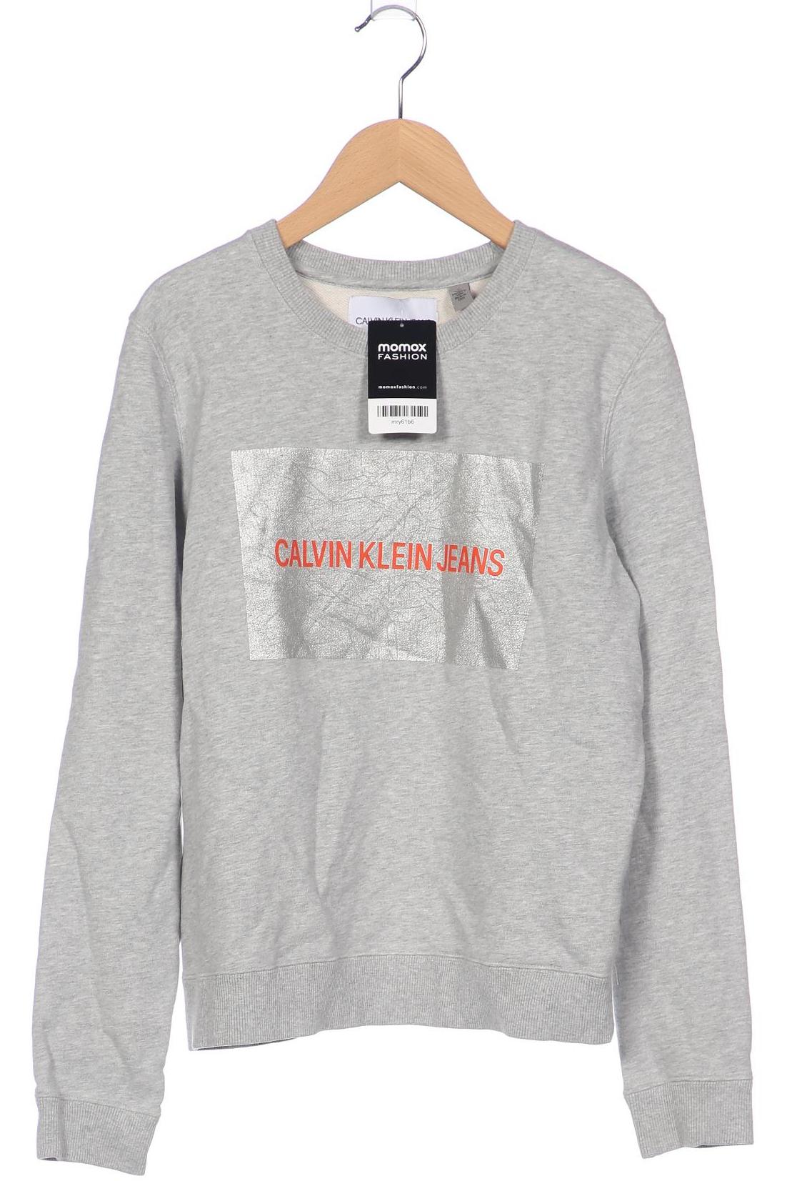 

Calvin Klein Jeans Damen Sweatshirt, grau, Gr. 38