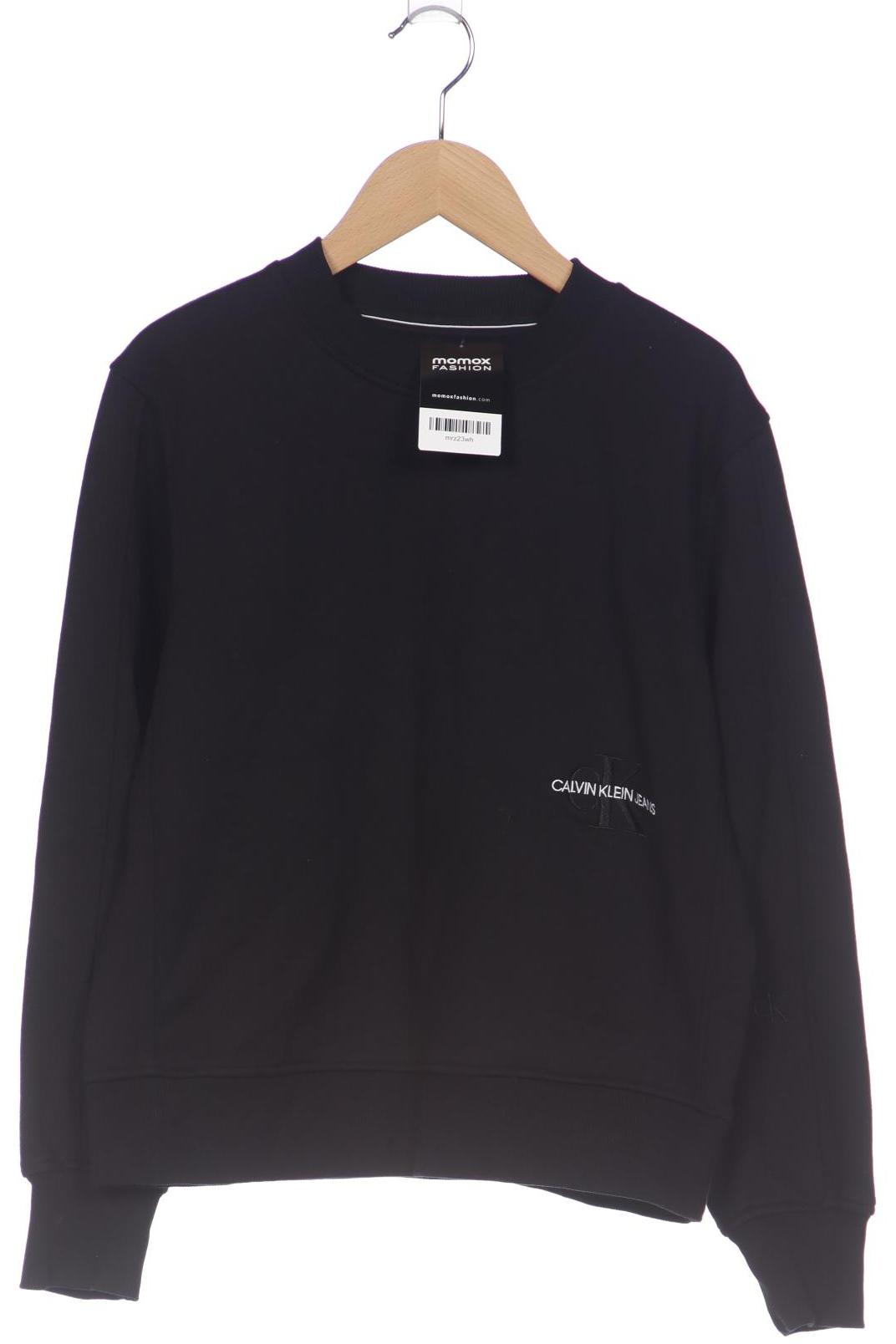 

Calvin Klein Jeans Damen Sweatshirt, schwarz, Gr. 34
