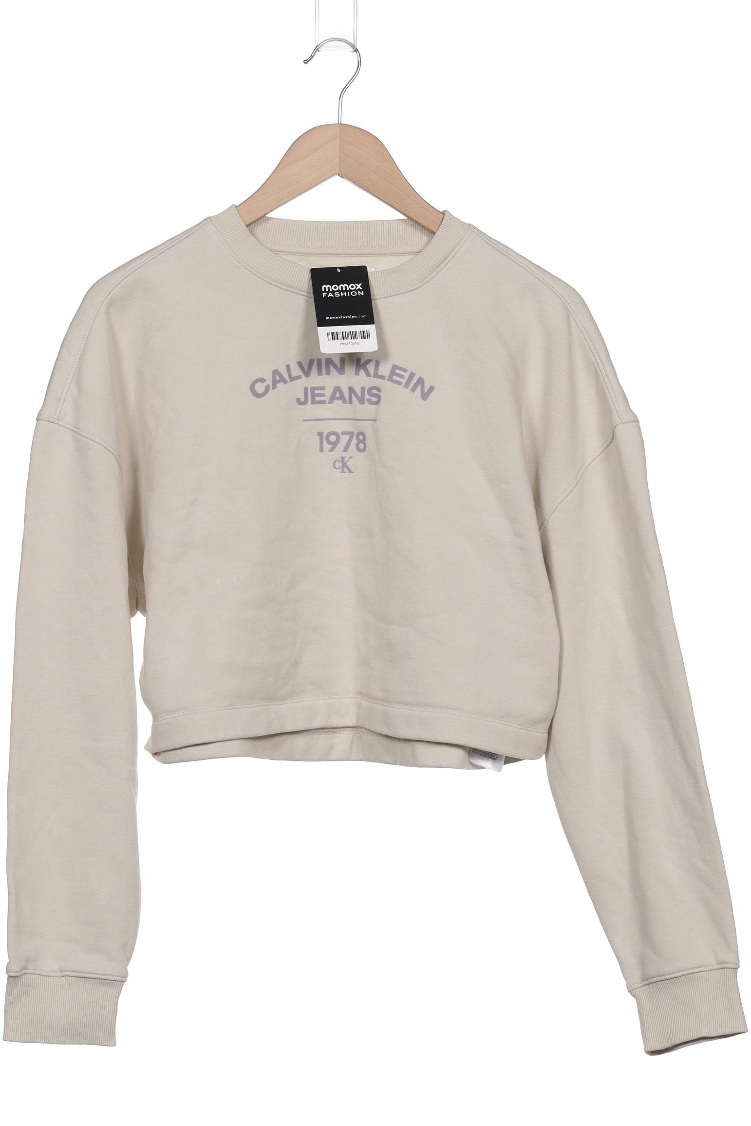 

Calvin Klein Jeans Damen Sweatshirt, beige, Gr. 42