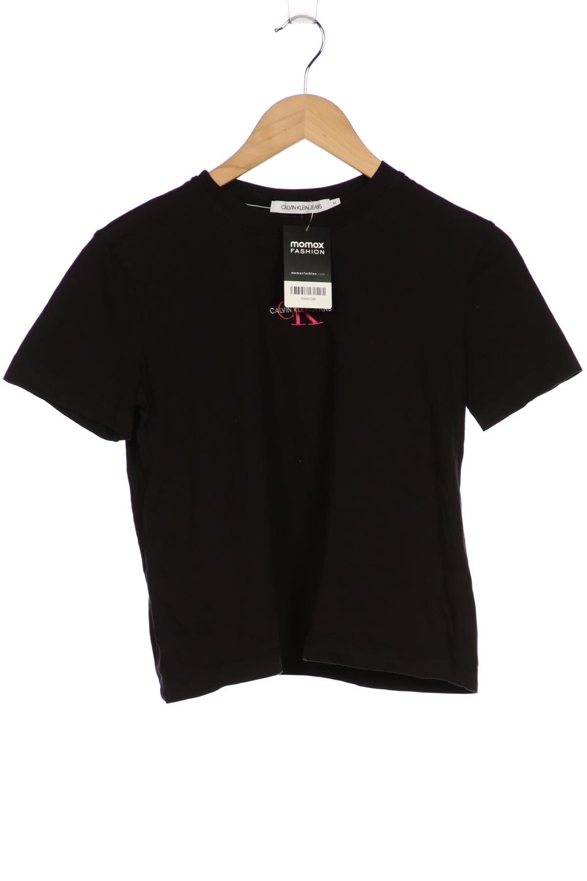 

Calvin Klein Jeans Damen T-Shirt, schwarz, Gr. 38
