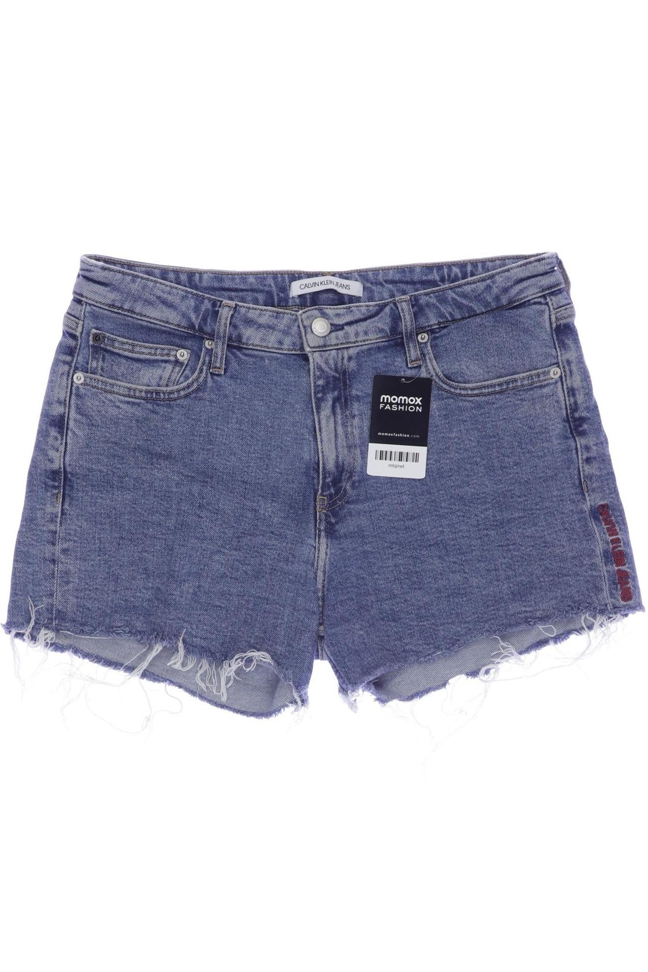 

Calvin Klein Jeans Damen Shorts, blau, Gr. 31