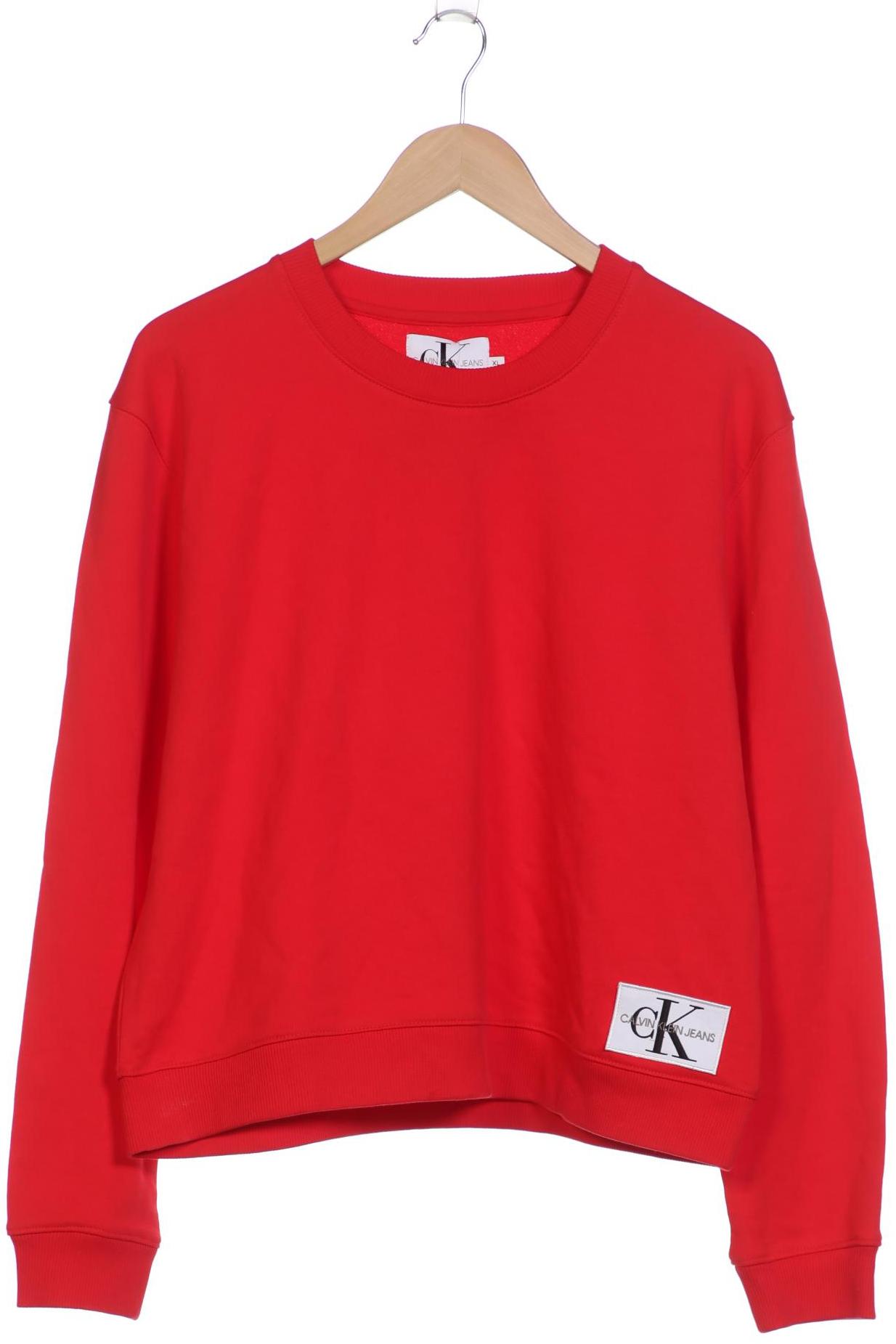 

Calvin Klein Jeans Damen Sweatshirt, rot, Gr. 44