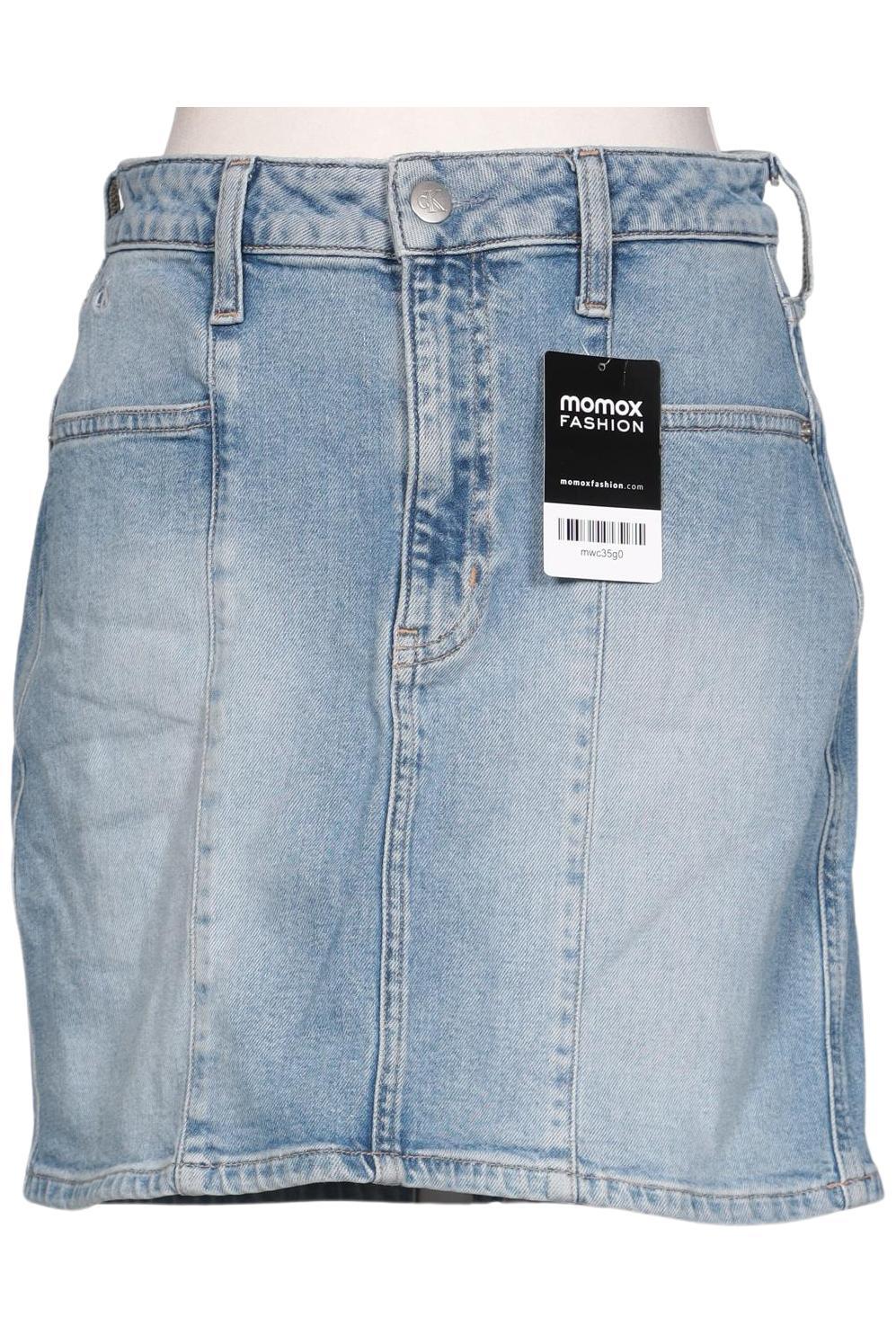 

Calvin Klein Jeans Damen Rock, hellblau, Gr. 28