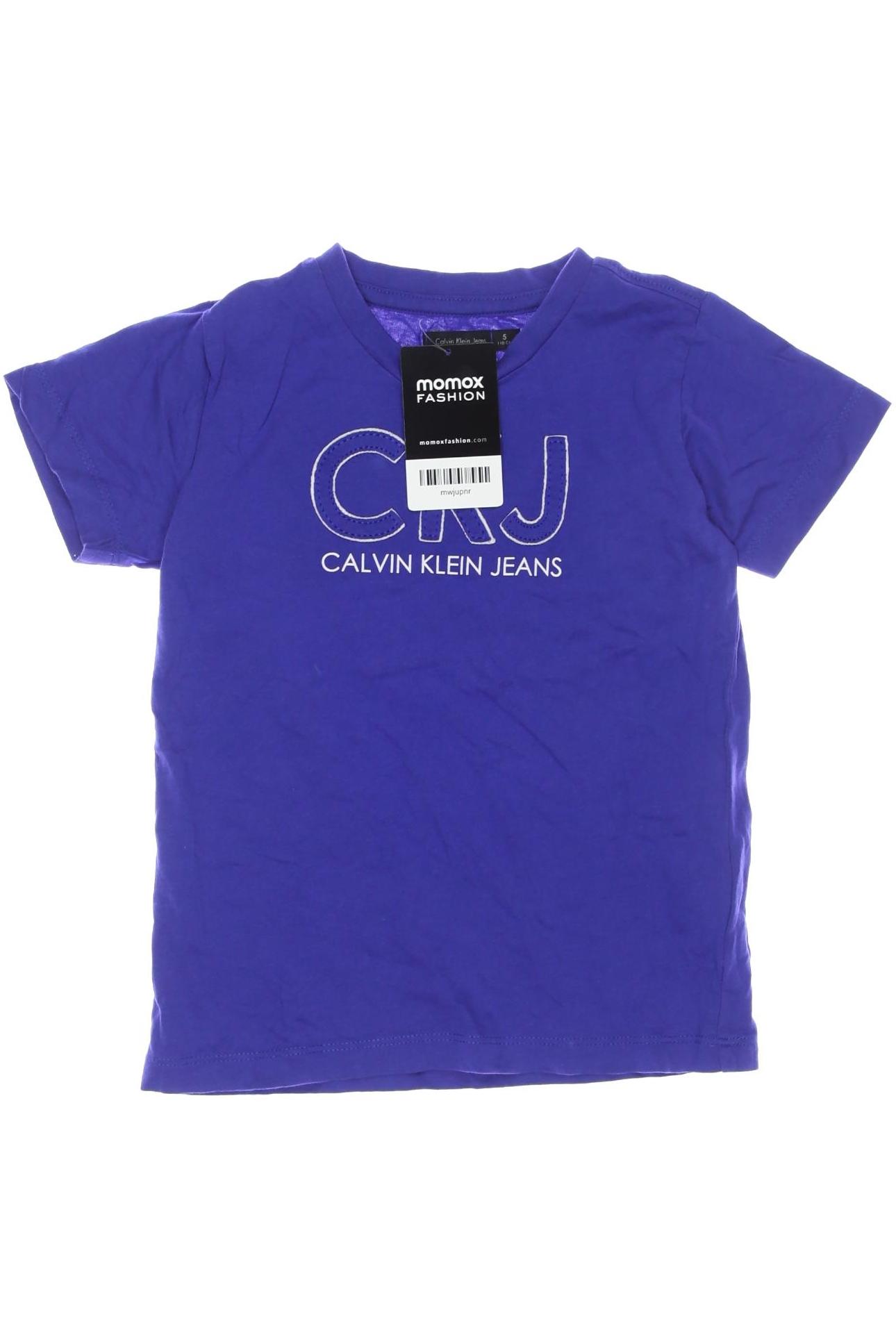 

Calvin Klein Jeans Damen T-Shirt, blau, Gr. 110