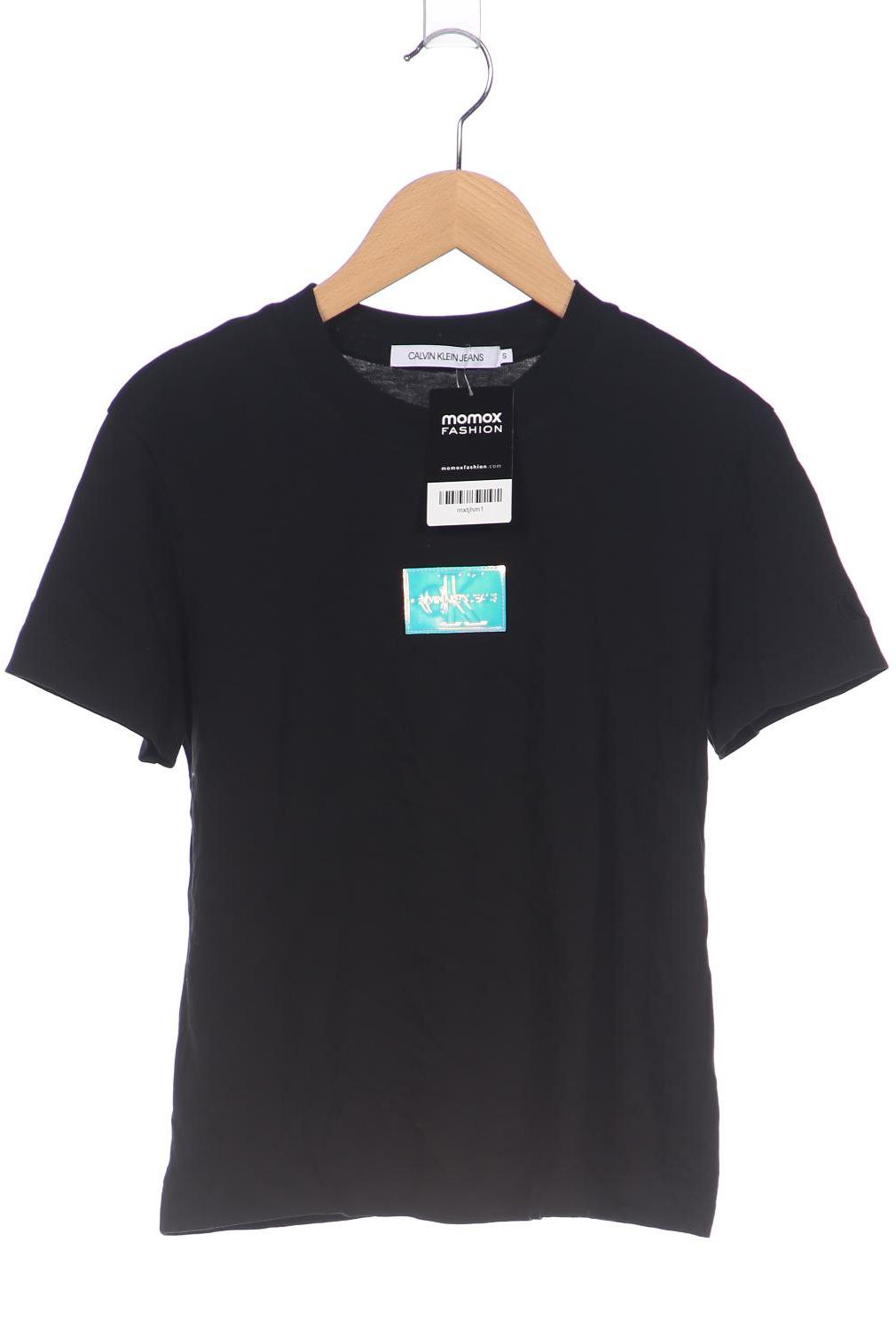 

Calvin Klein Jeans Damen T-Shirt, schwarz, Gr. 36