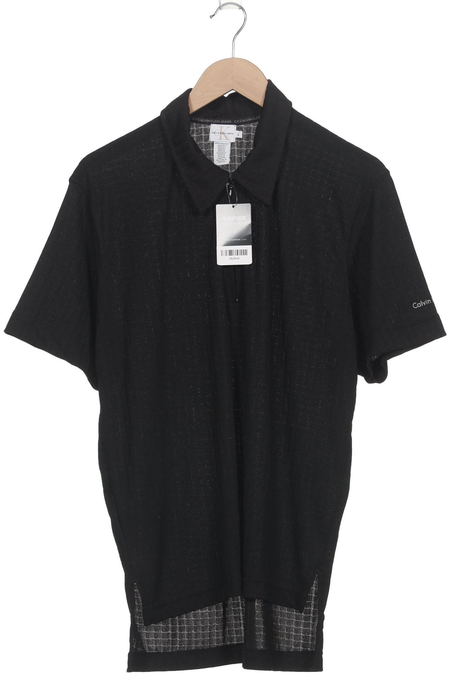 

Calvin Klein Jeans Herren Poloshirt, schwarz, Gr. 52