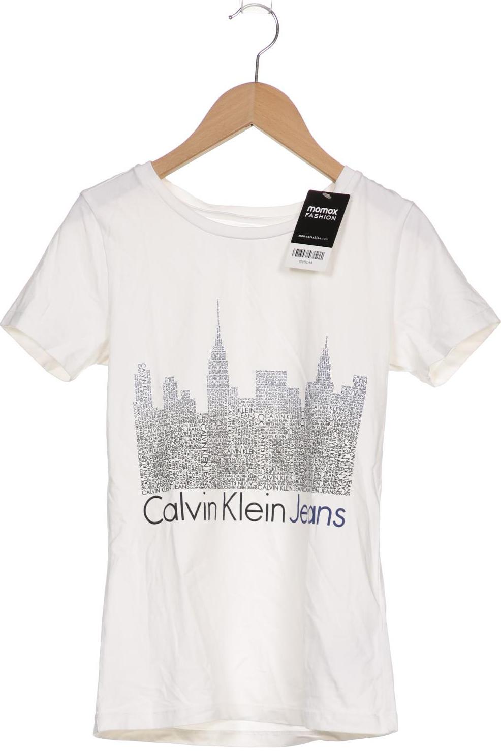 

Calvin Klein Jeans Damen T-Shirt, weiß