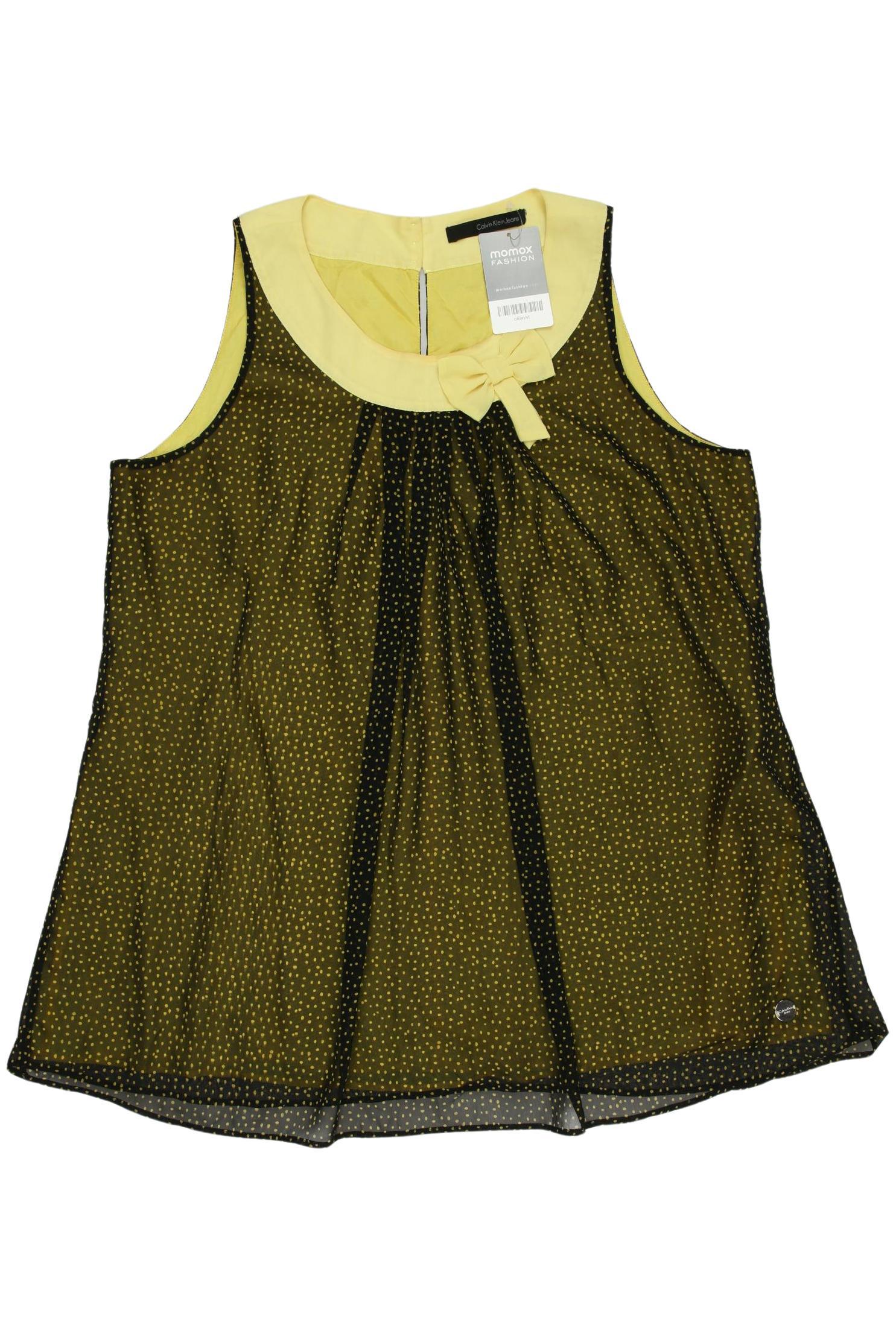 

Calvin Klein Jeans Damen Top, gelb, Gr. 44